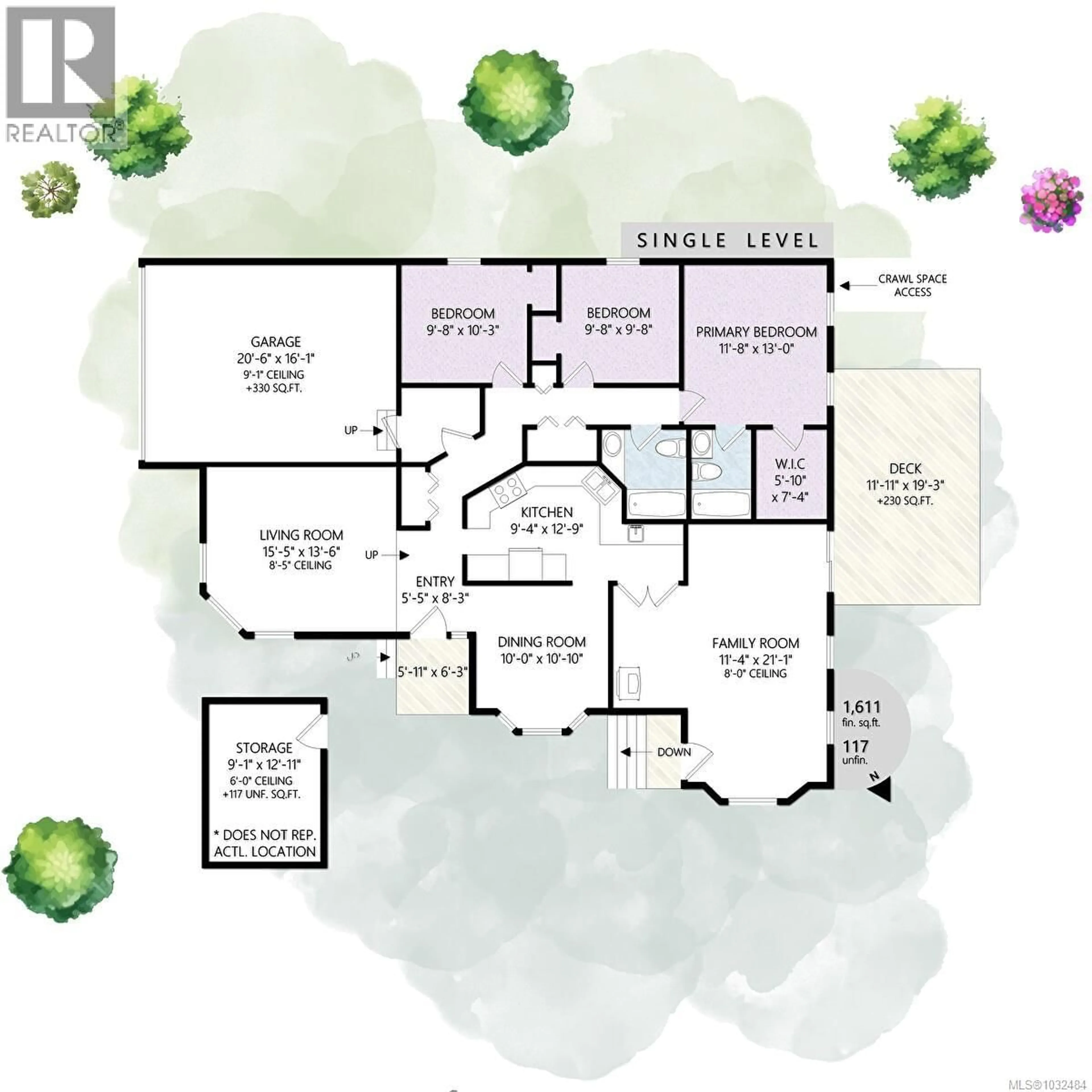 Floor plan for 2380 DAMASCUS ROAD, Shawnigan Lake British Columbia V8H2E7