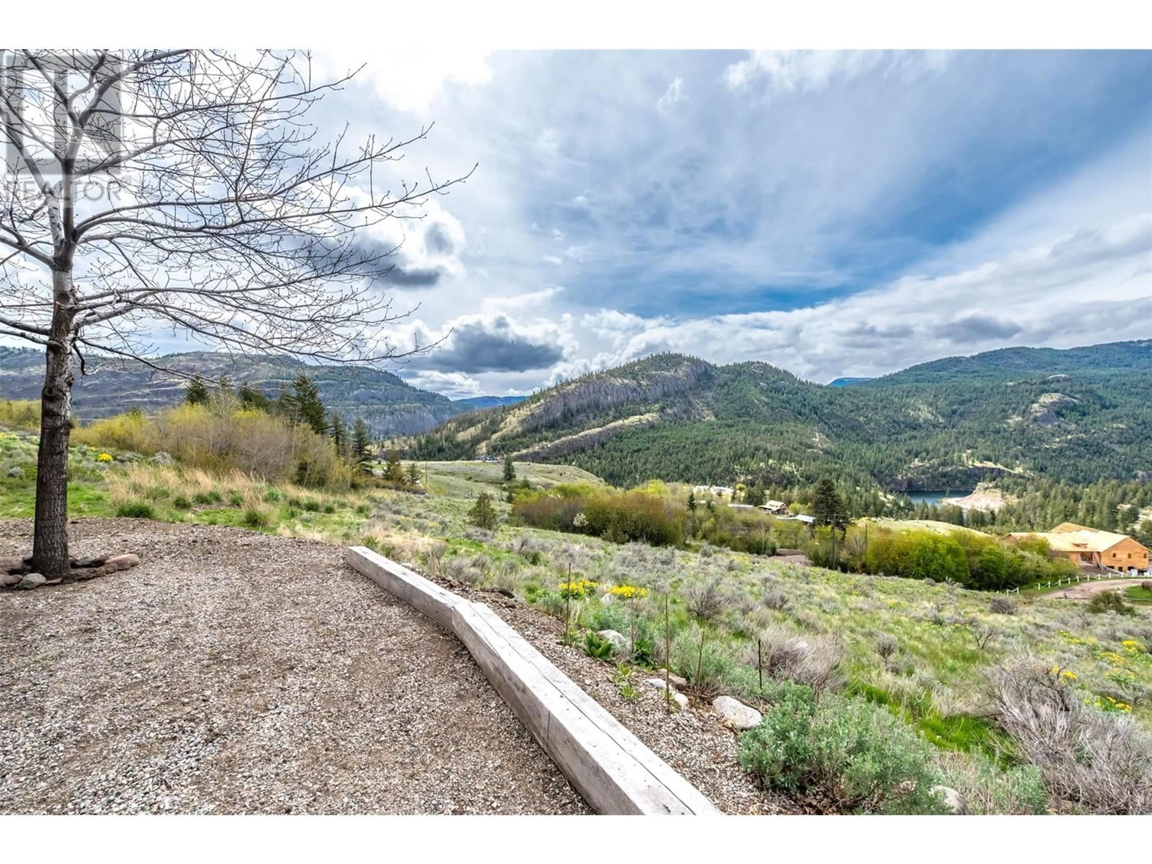 A pic from outside/outdoor area/front of a property/back of a property/a pic from drone, mountain view for 795 SHEEP CREEK ROAD, Keremeos British Columbia V0K1K0
