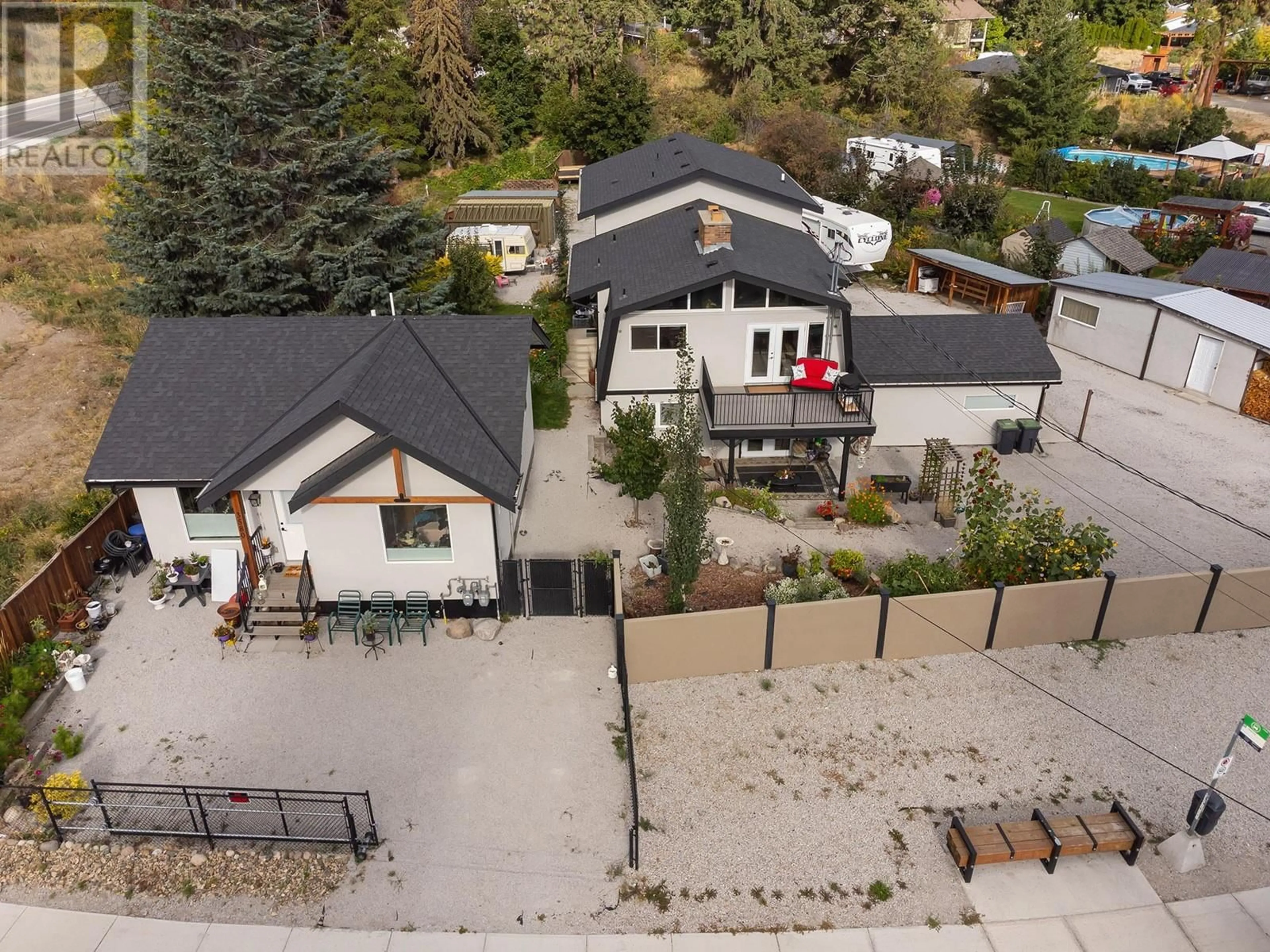 Frontside or backside of a home, cottage for 3576-3580 Mciver Road, West Kelowna British Columbia V4T1H8