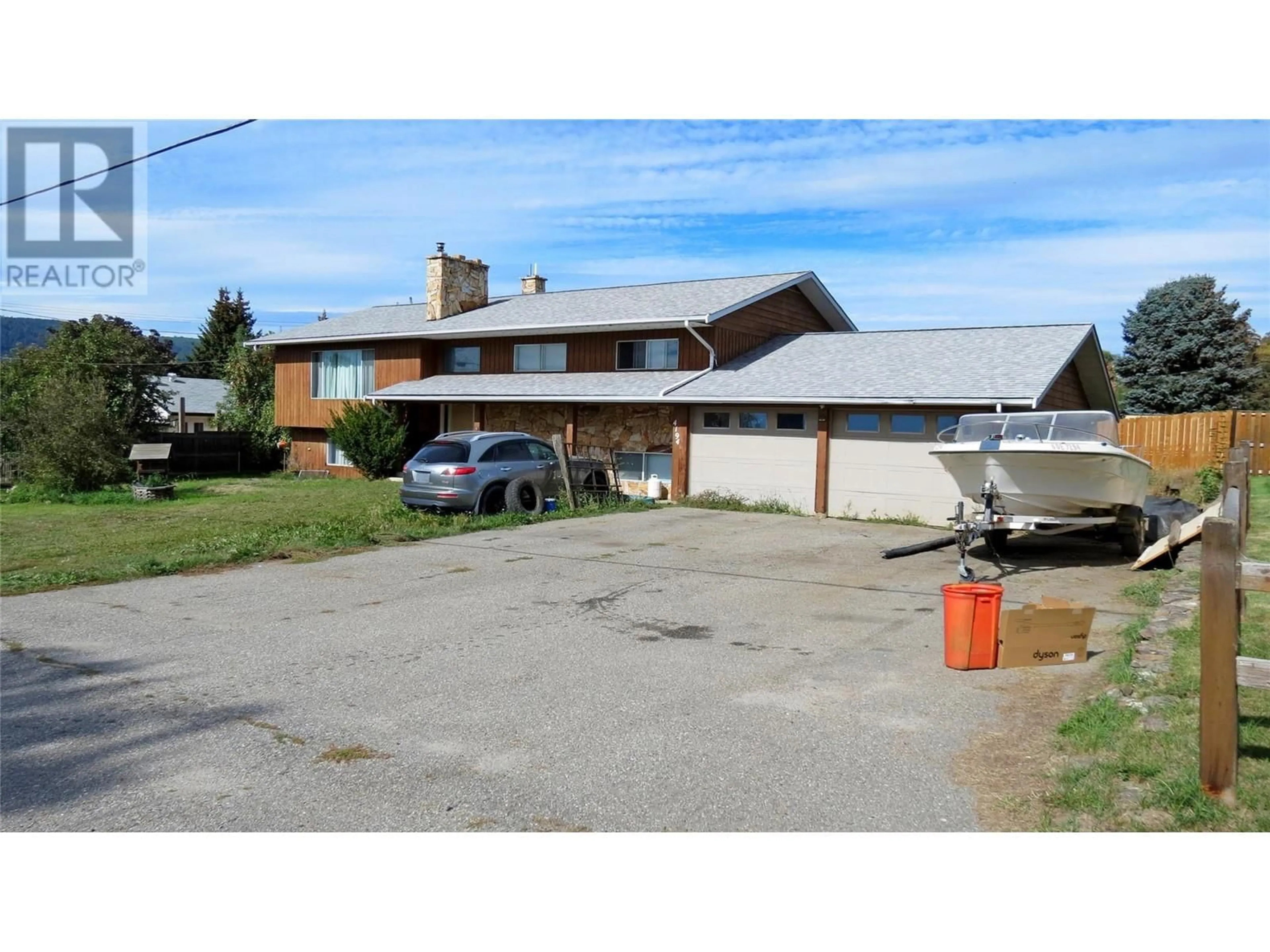 Frontside or backside of a home for 4194 Birch Drive, Armstrong British Columbia V0E1B6