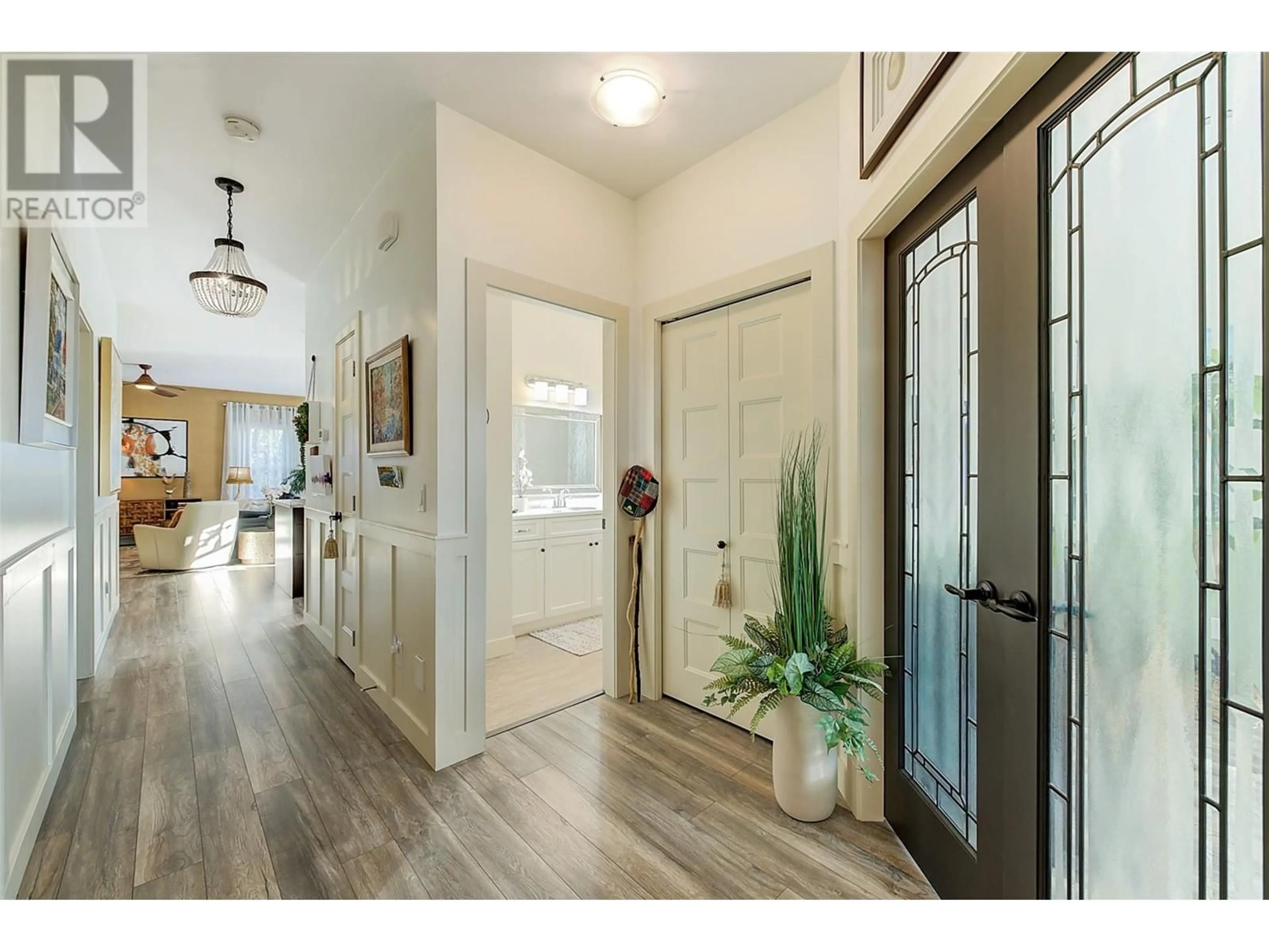 Indoor entryway, wood floors for 2069 Mallard Drive, Westbank British Columbia V4T3A5