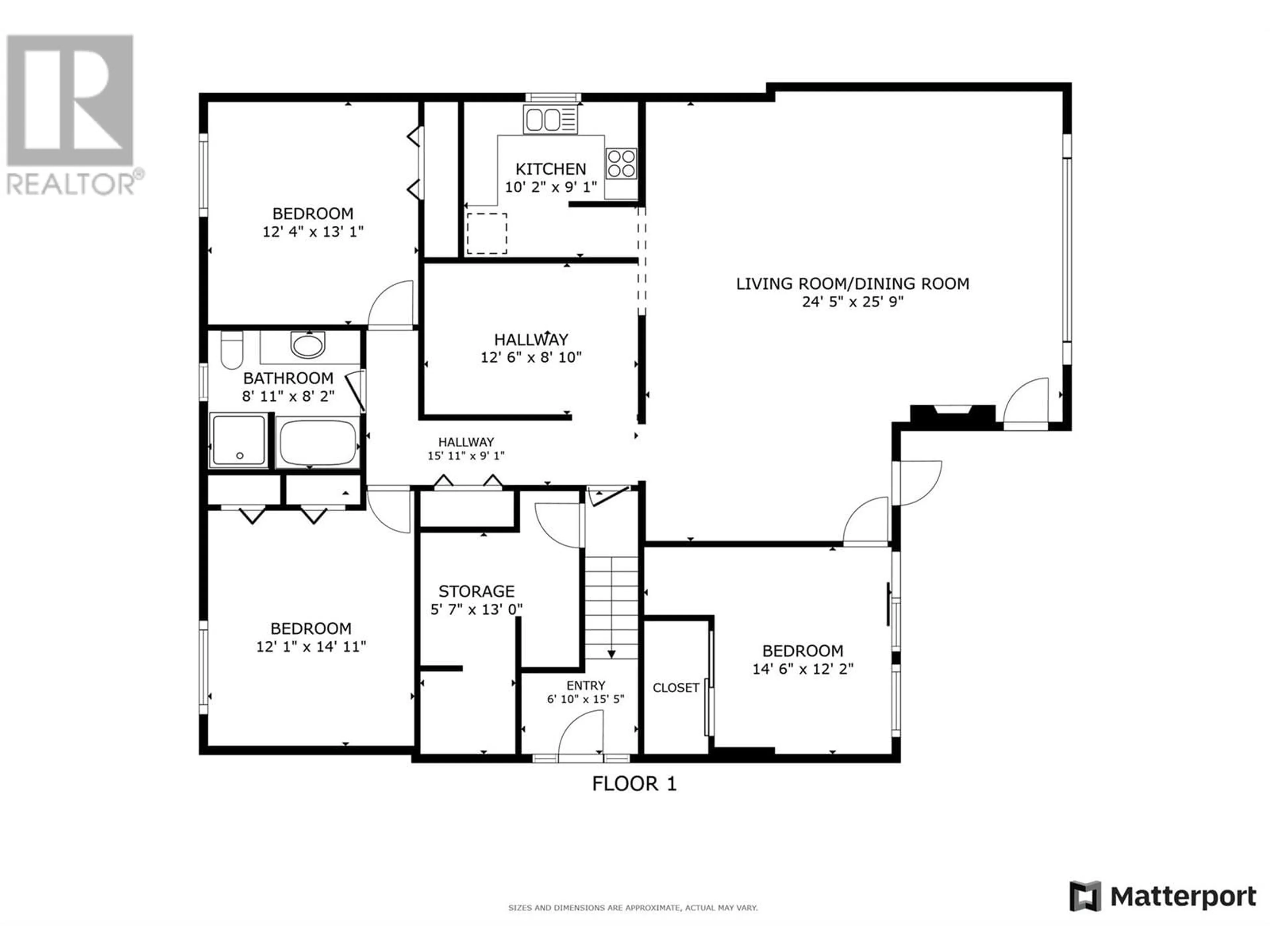 Floor plan for 3137 Vector Drive, West Kelowna British Columbia V1Z3B1