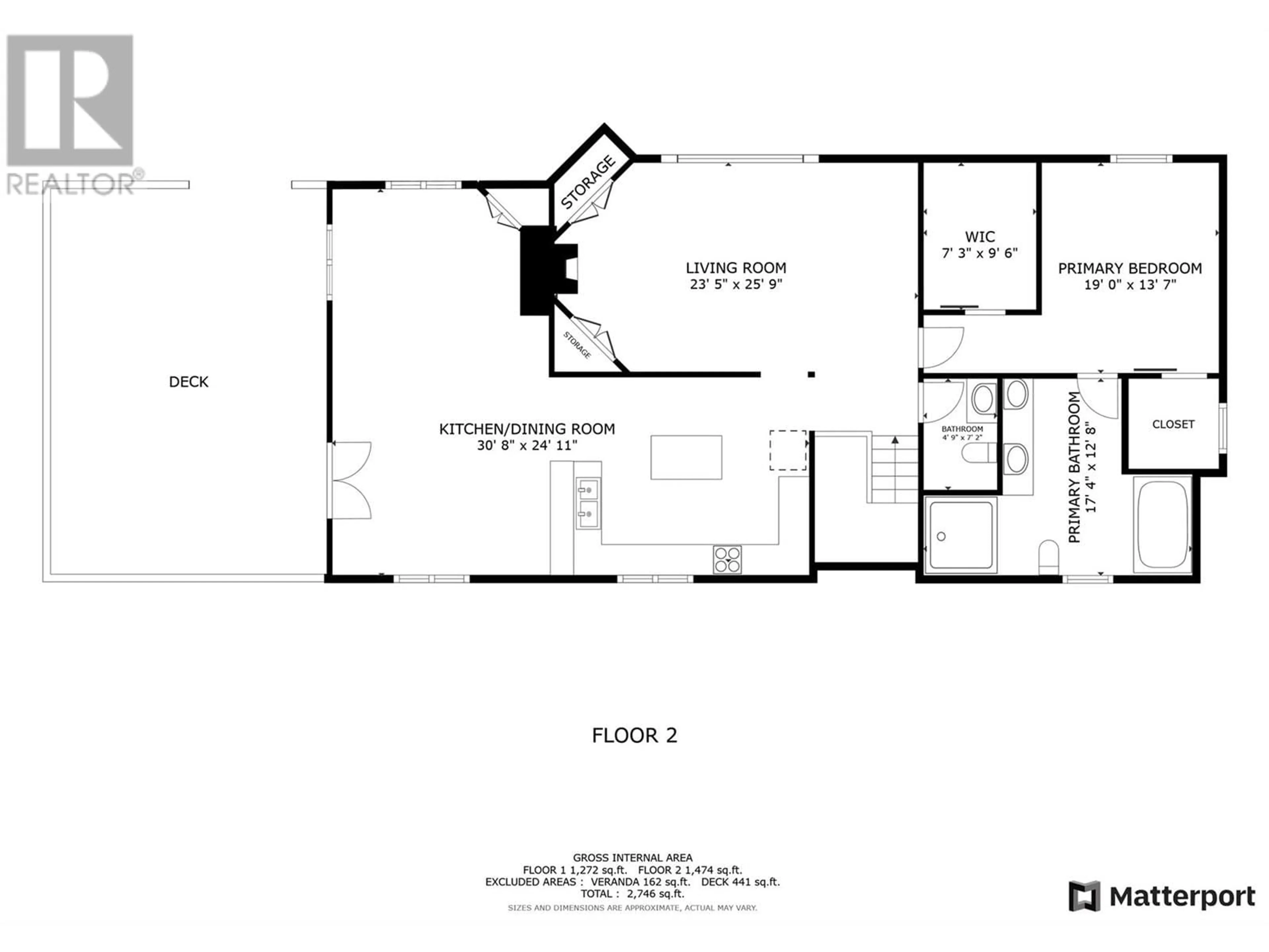 Floor plan for 9109 Mackie Drive, Coldstream British Columbia V1B1H1