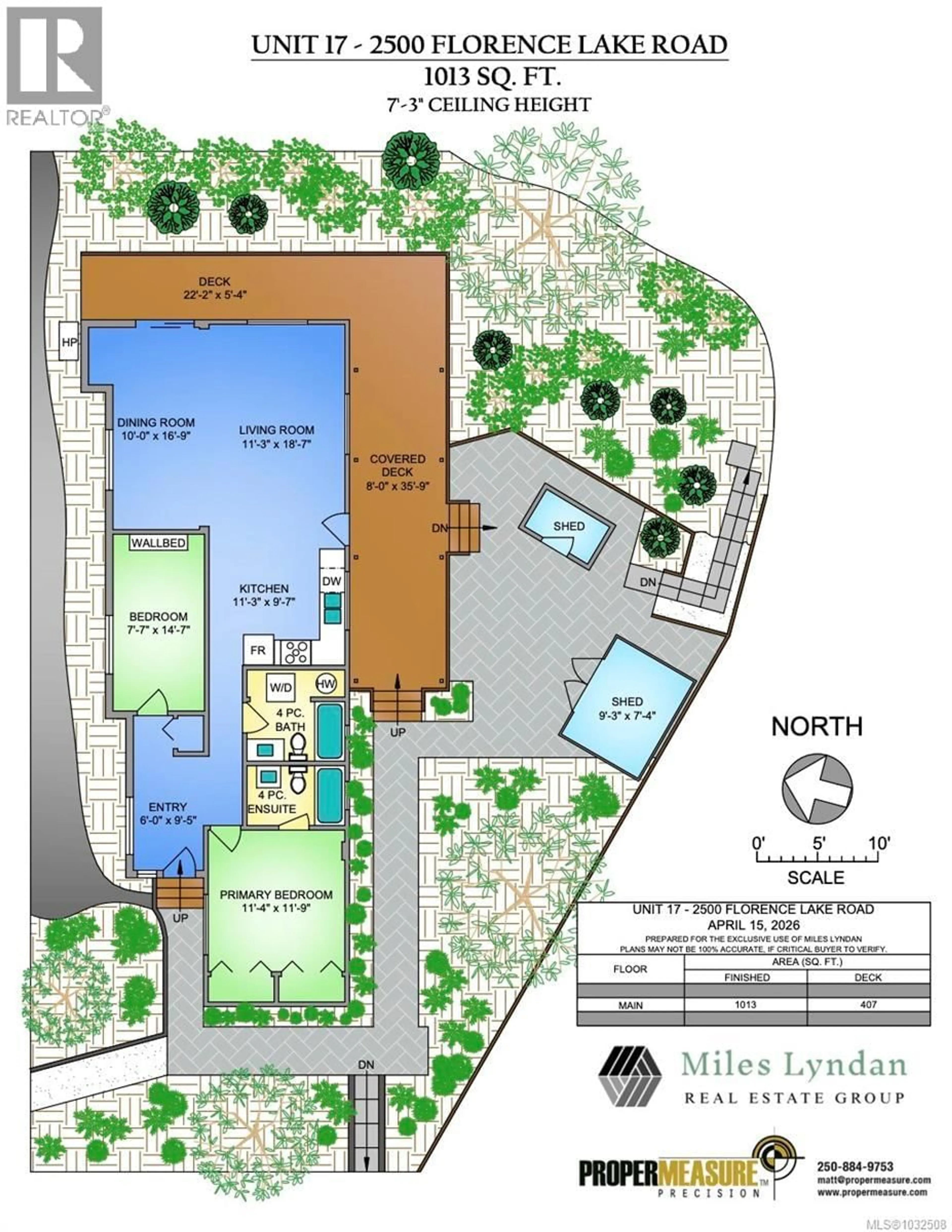 Floor plan for 17 - 2500 FLORENCE LAKE ROAD, Langford British Columbia V9B4H2