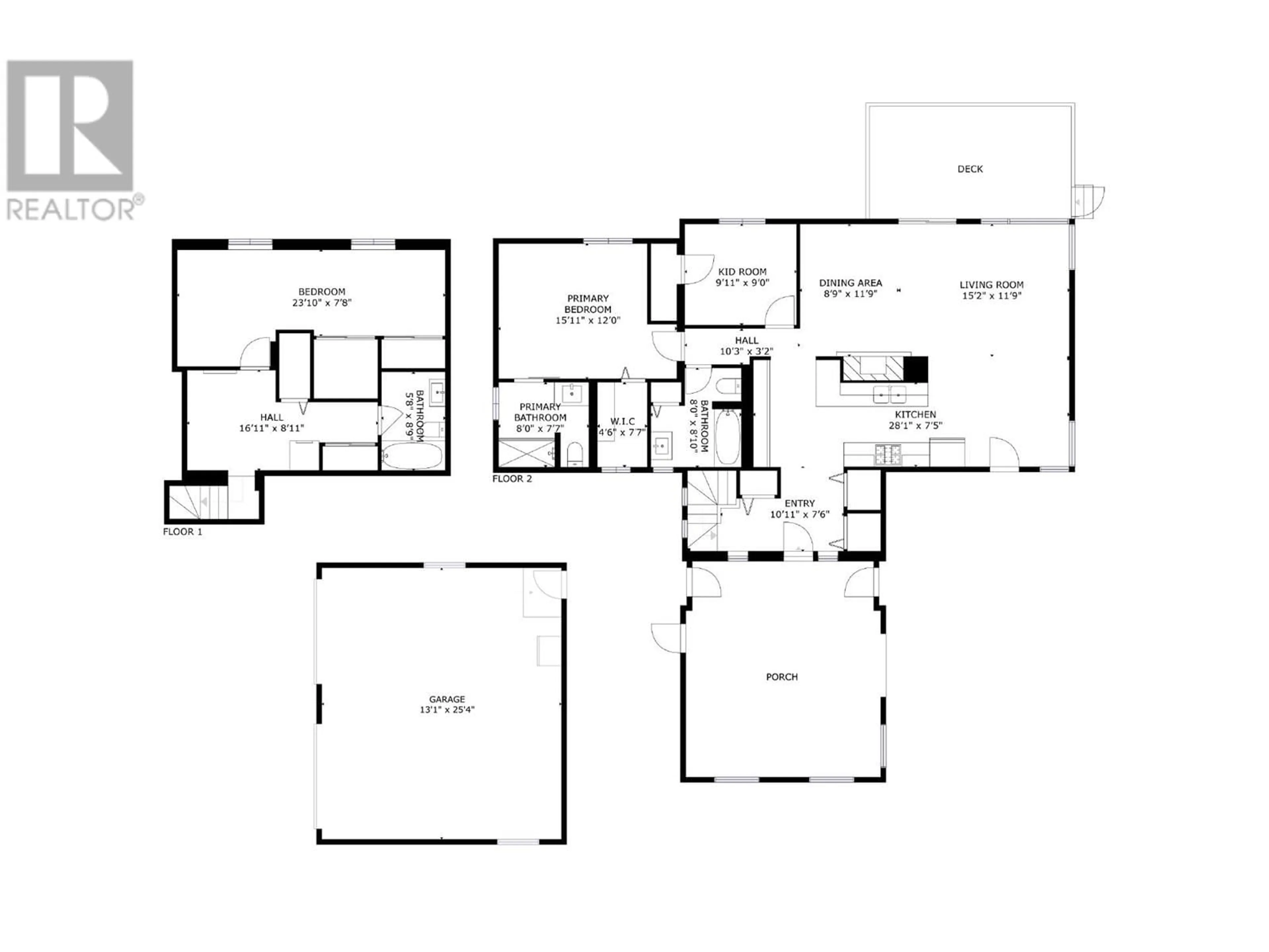 Floor plan for 681 30th Street NE, Salmon Arm British Columbia V1E2K7