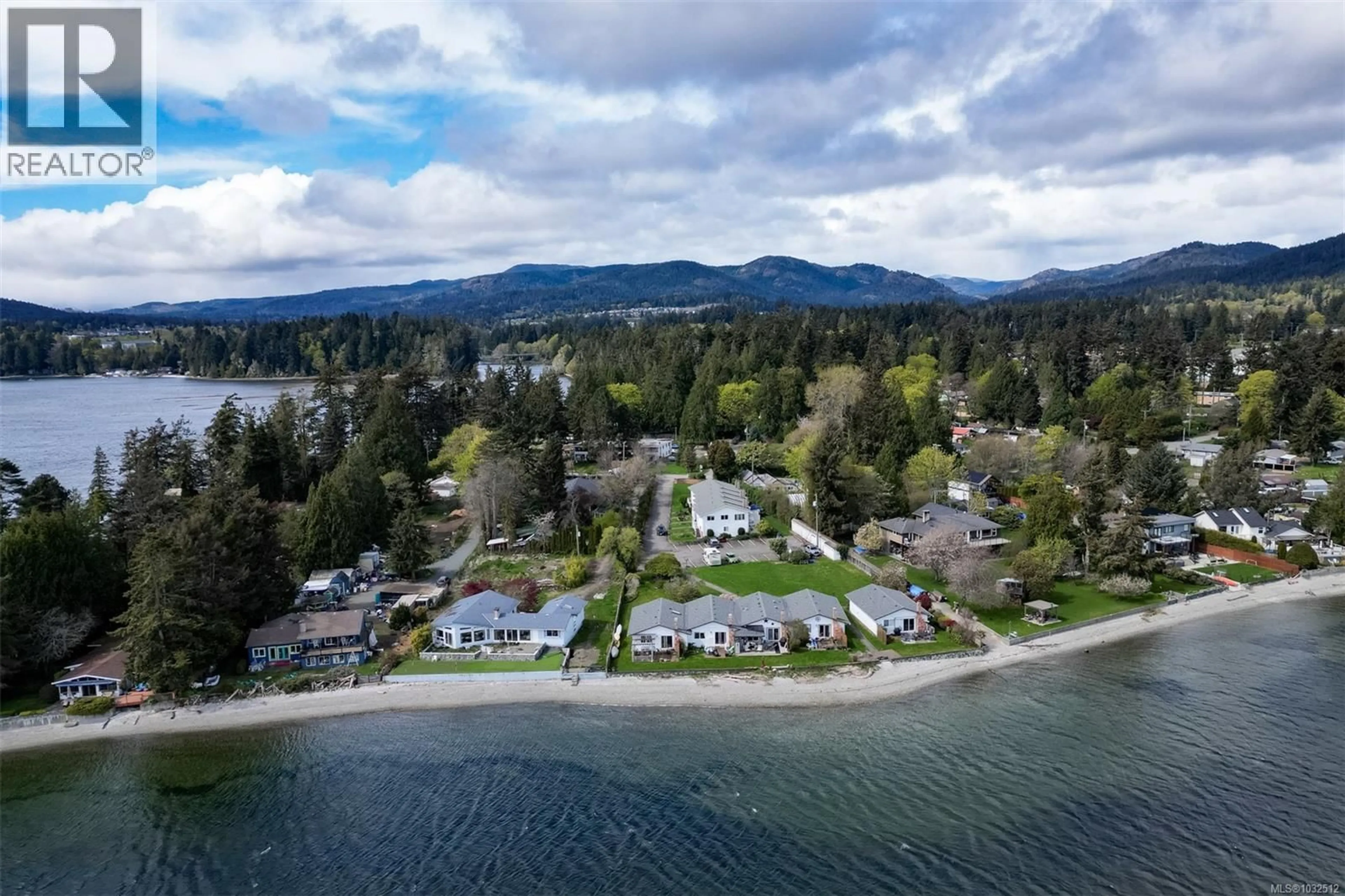 A pic from outside/outdoor area/front of a property/back of a property/a pic from drone, water/lake/river/ocean view for 9 - 1917 KALTASIN ROAD, Sooke British Columbia V9Z0B4