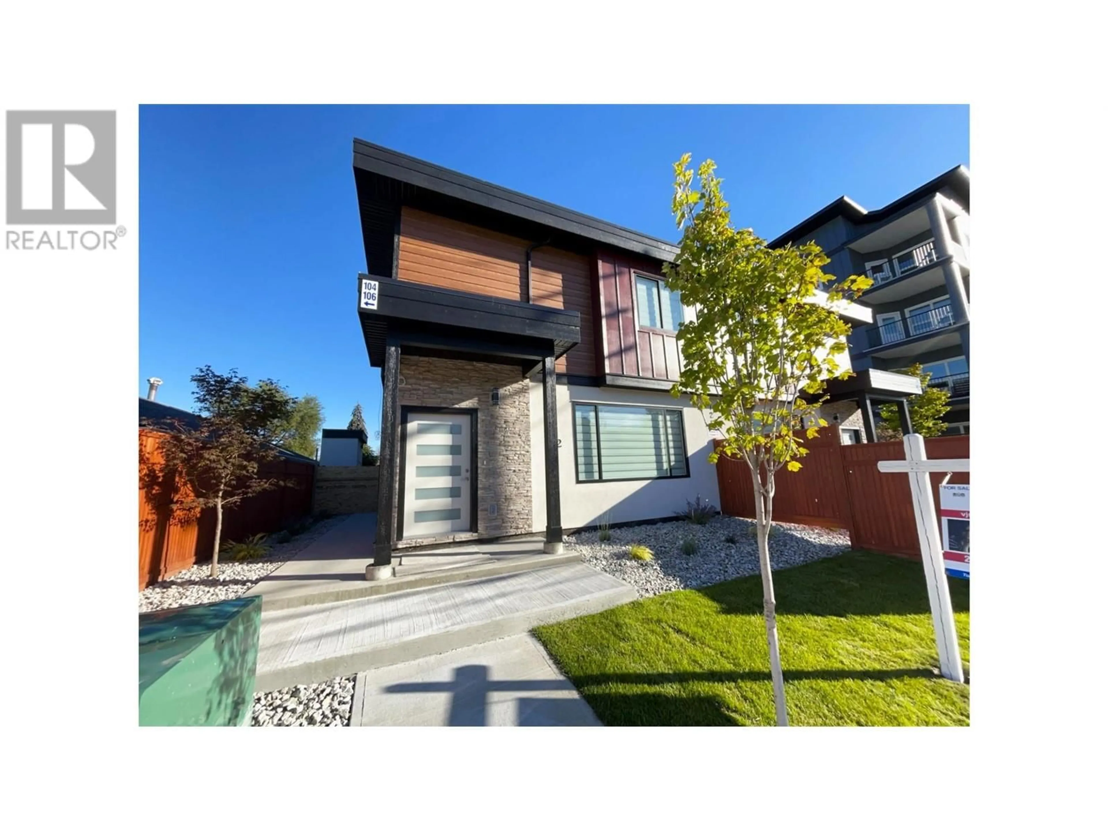 Home with brick exterior material, street for 104 125 CALGARY AVENUE, Penticton British Columbia V2A2T7