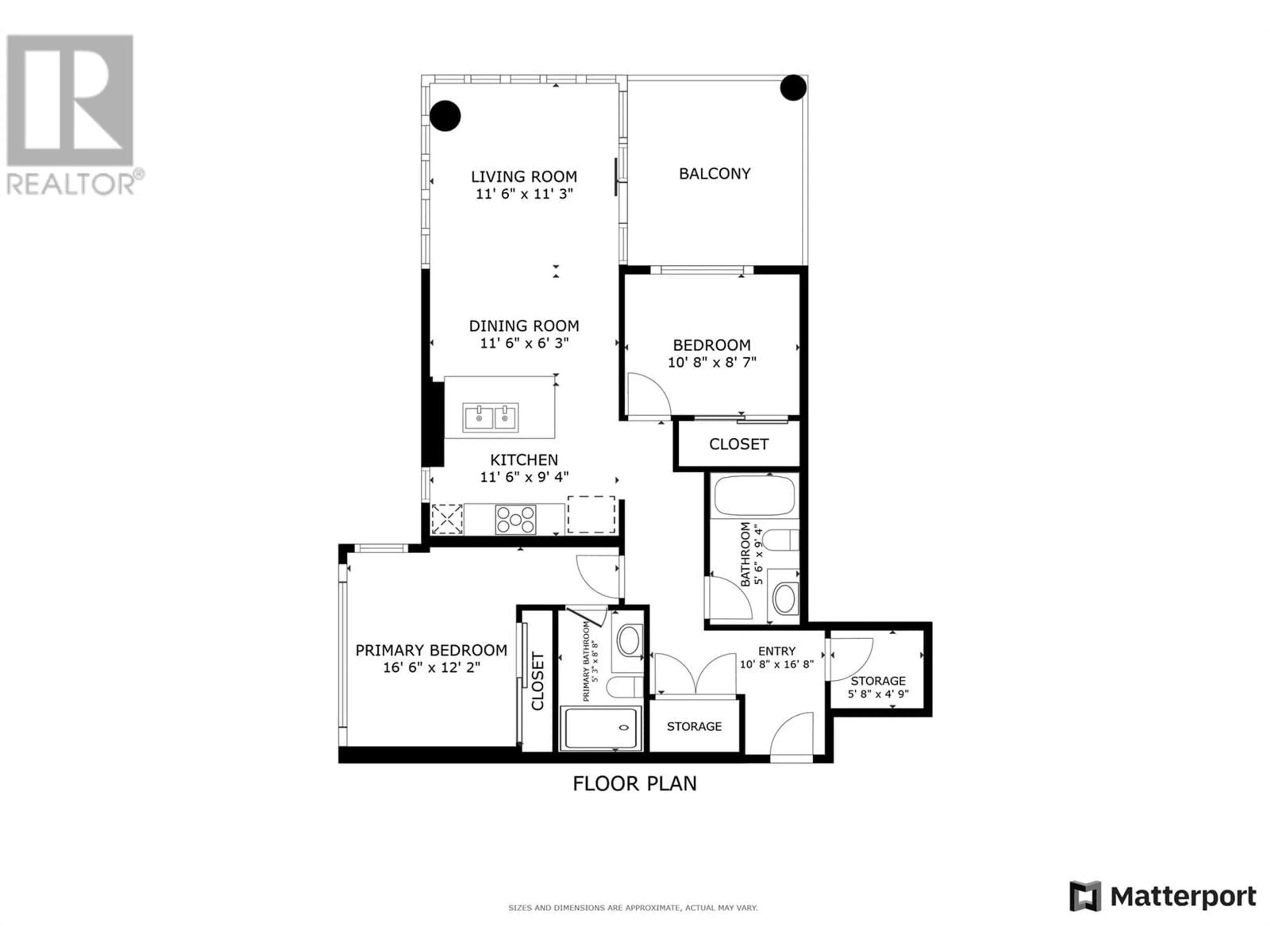 Floor plan for 1181 Sunset Drive Unit# 2502, Kelowna British Columbia V1Y0L4