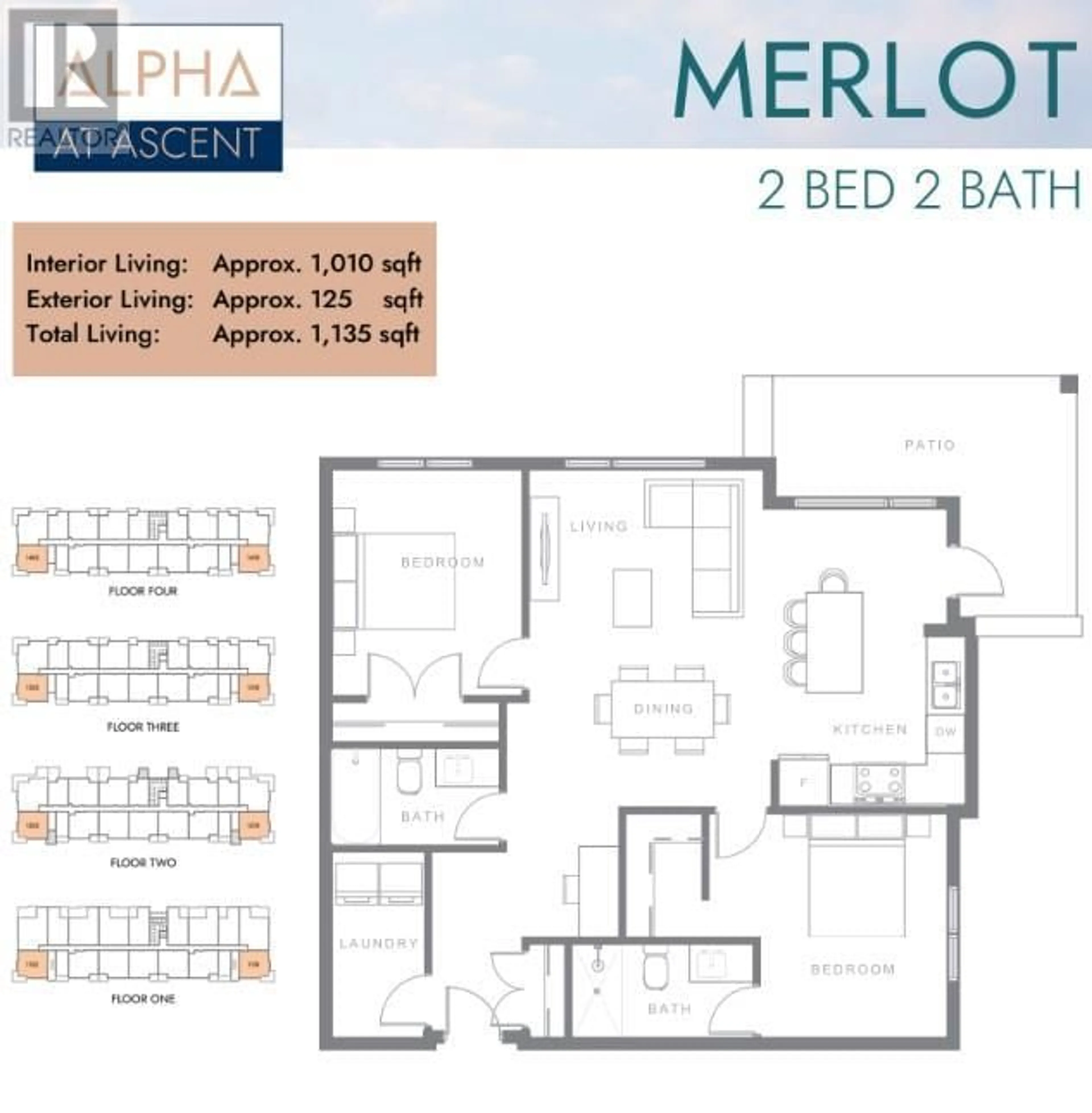 Floor plan for 1057 Frost Road Unit# 218, Kelowna British Columbia V1Y6G1