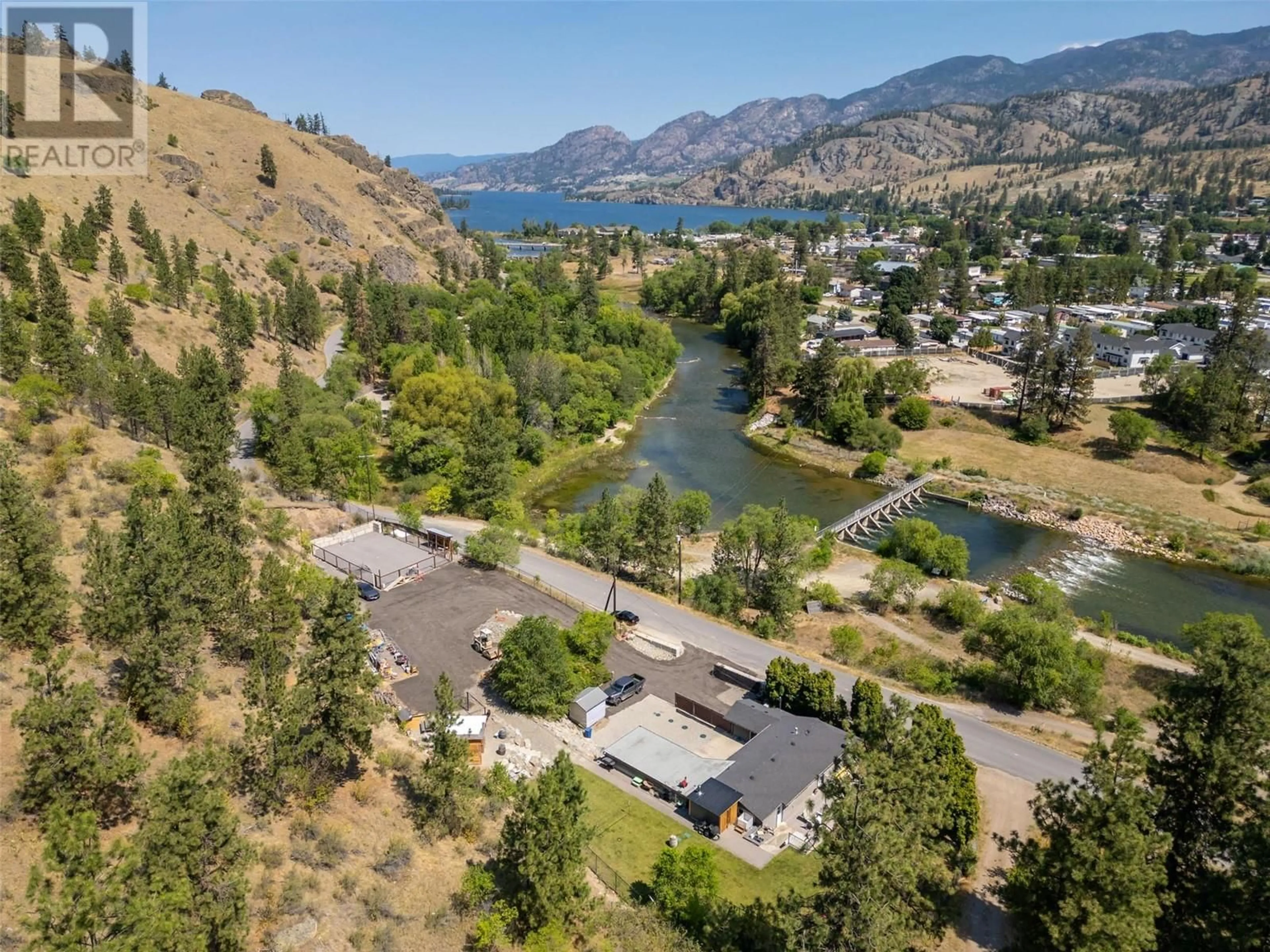 A pic from exterior of the house or condo, the view of lake or river for 1400 Green Lake Road, Okanagan Falls British Columbia V0H1R0