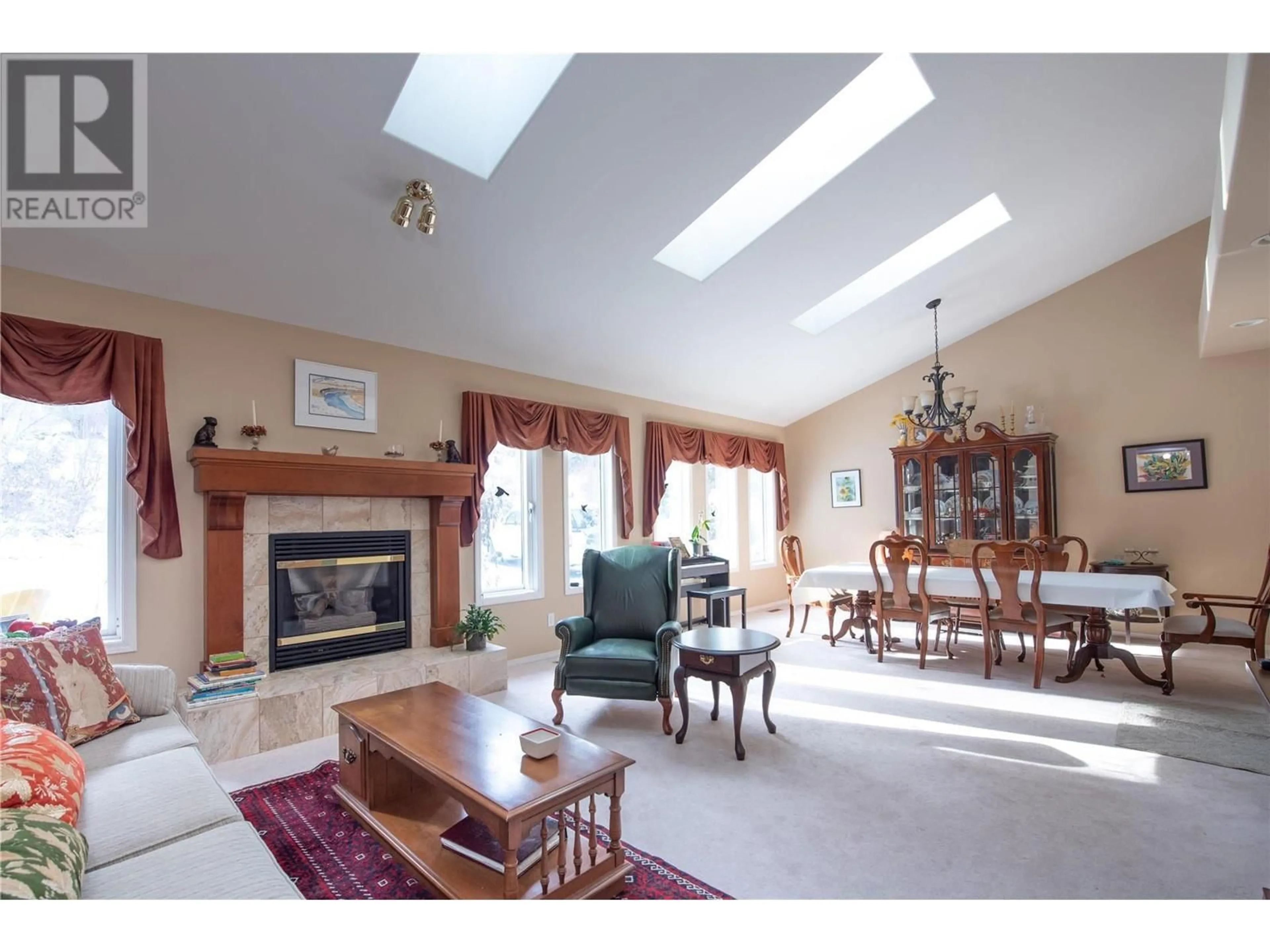 Living room with furniture, unknown for 9292 KOKANEE ROAD, Vernon British Columbia V1H1K4