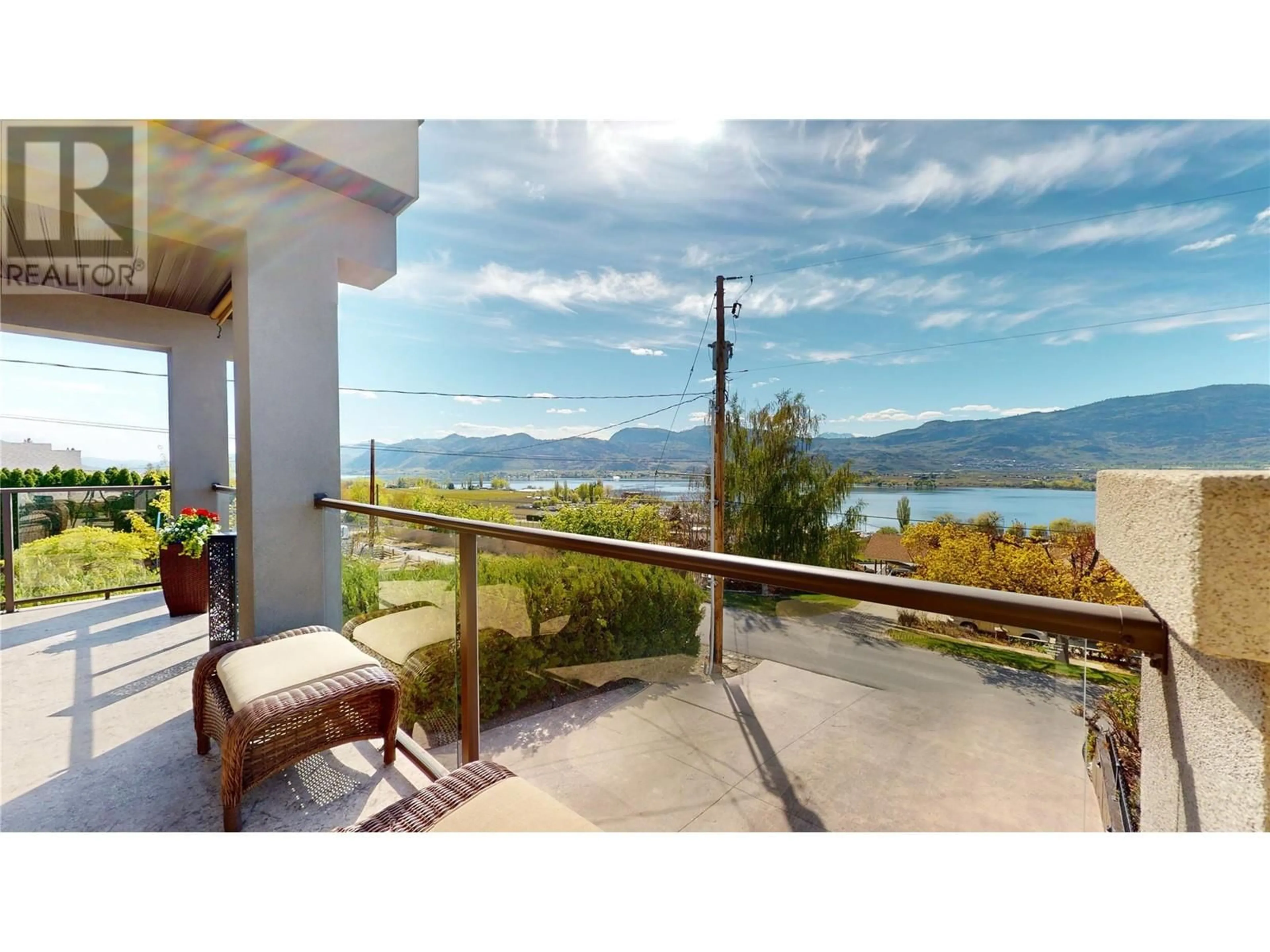 Balcony in the apartment, lake for 3033 37th Street, Osoyoos British Columbia V0H1V6