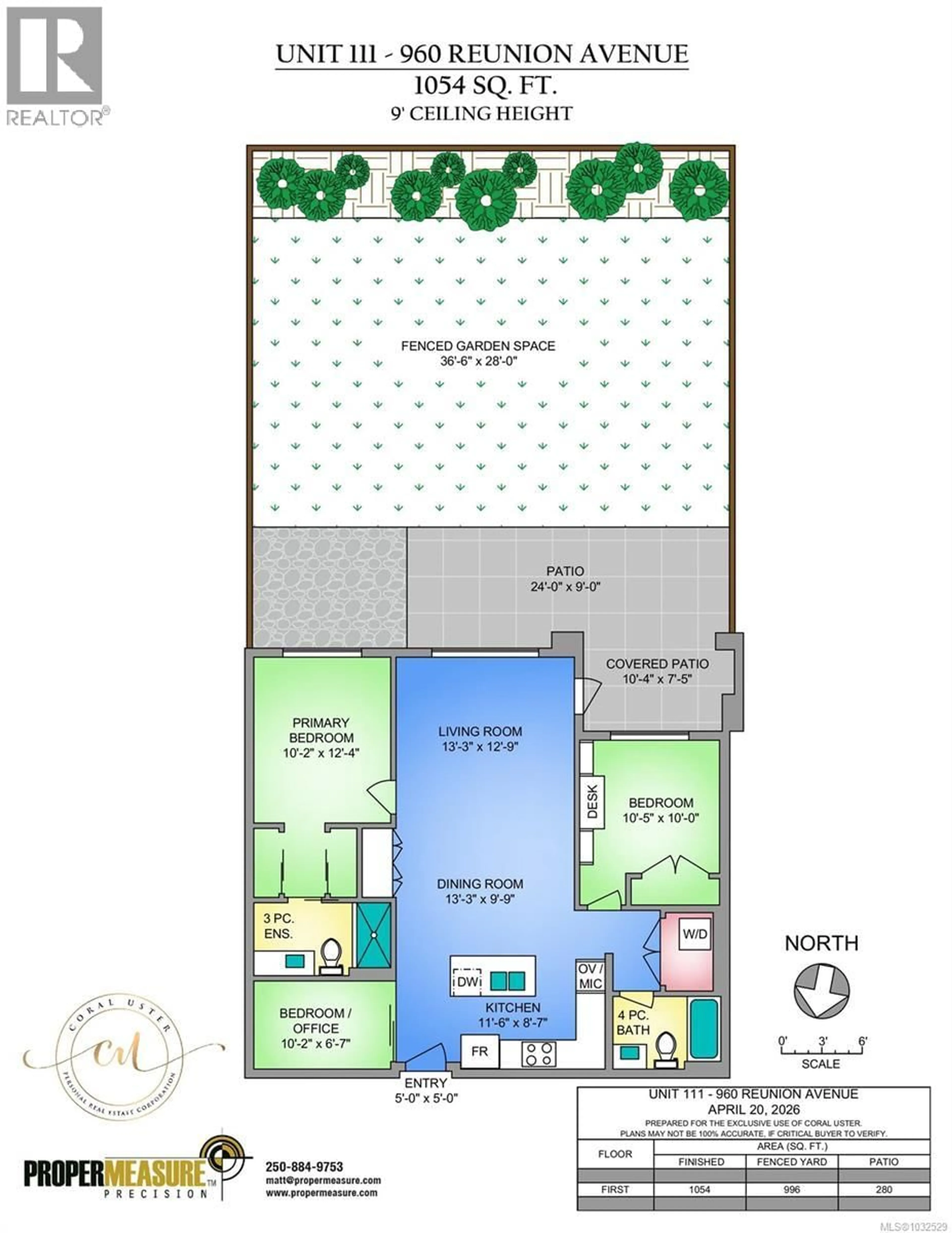 Floor plan for 111 - 960 REUNION AVENUE, Langford British Columbia V9B0W5