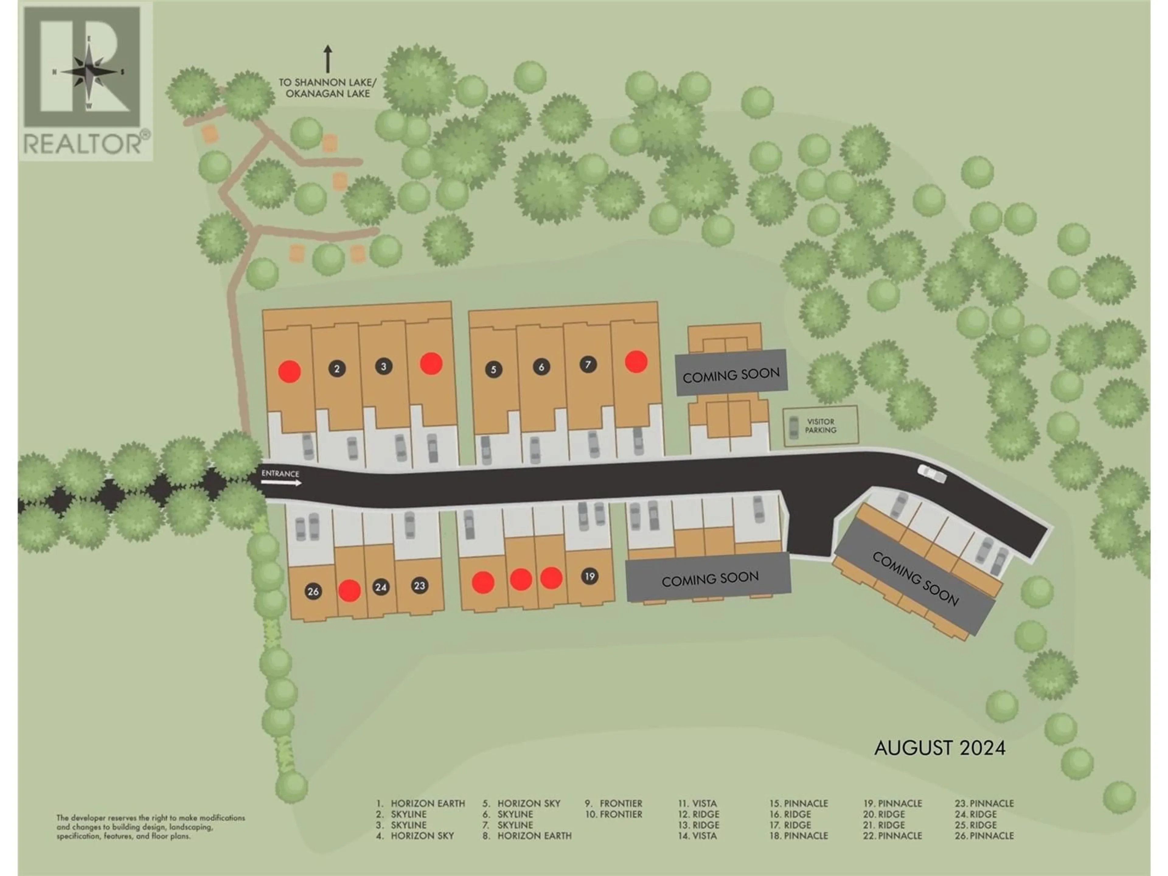 Floor plan for 2835 Canyon Crest Drive Unit# 19, West Kelowna British Columbia V4T0E3