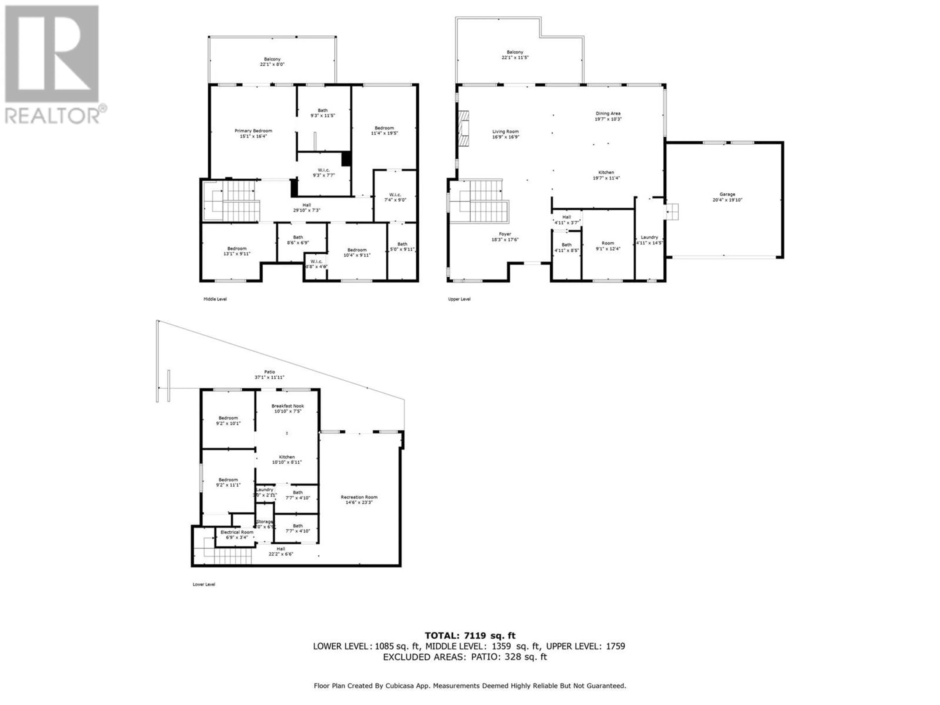 Floor plan for 830 Westview Way Unit# 30, West Kelowna British Columbia V1Z0A5