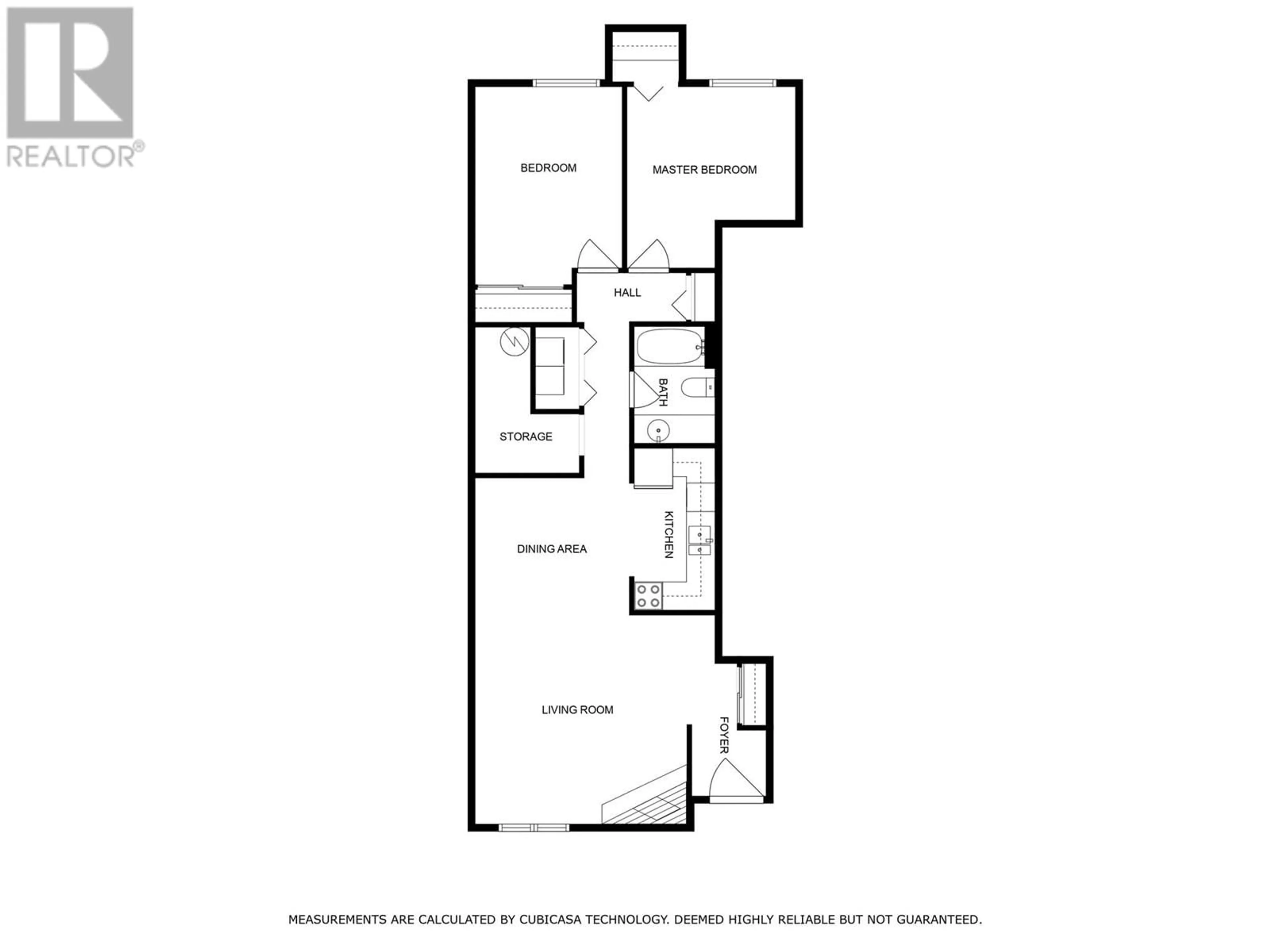 Floor plan for 1481 Inkar Road Unit# 12, Kelowna British Columbia V1Y8J1