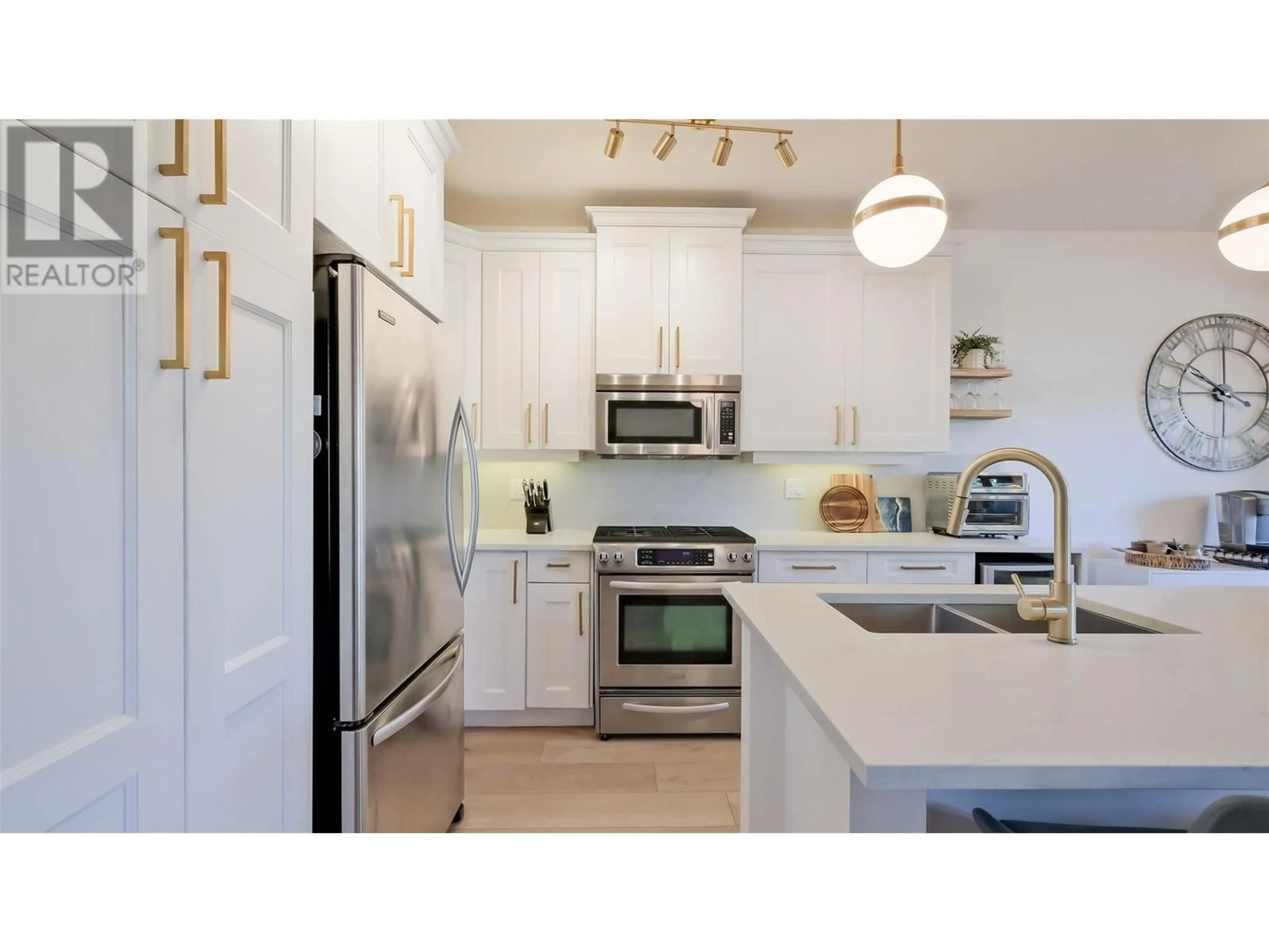 Open concept kitchen, ceramic/tile floor for 2102 - 4042 PRITCHARD DRIVE, West Kelowna British Columbia V4T3E4