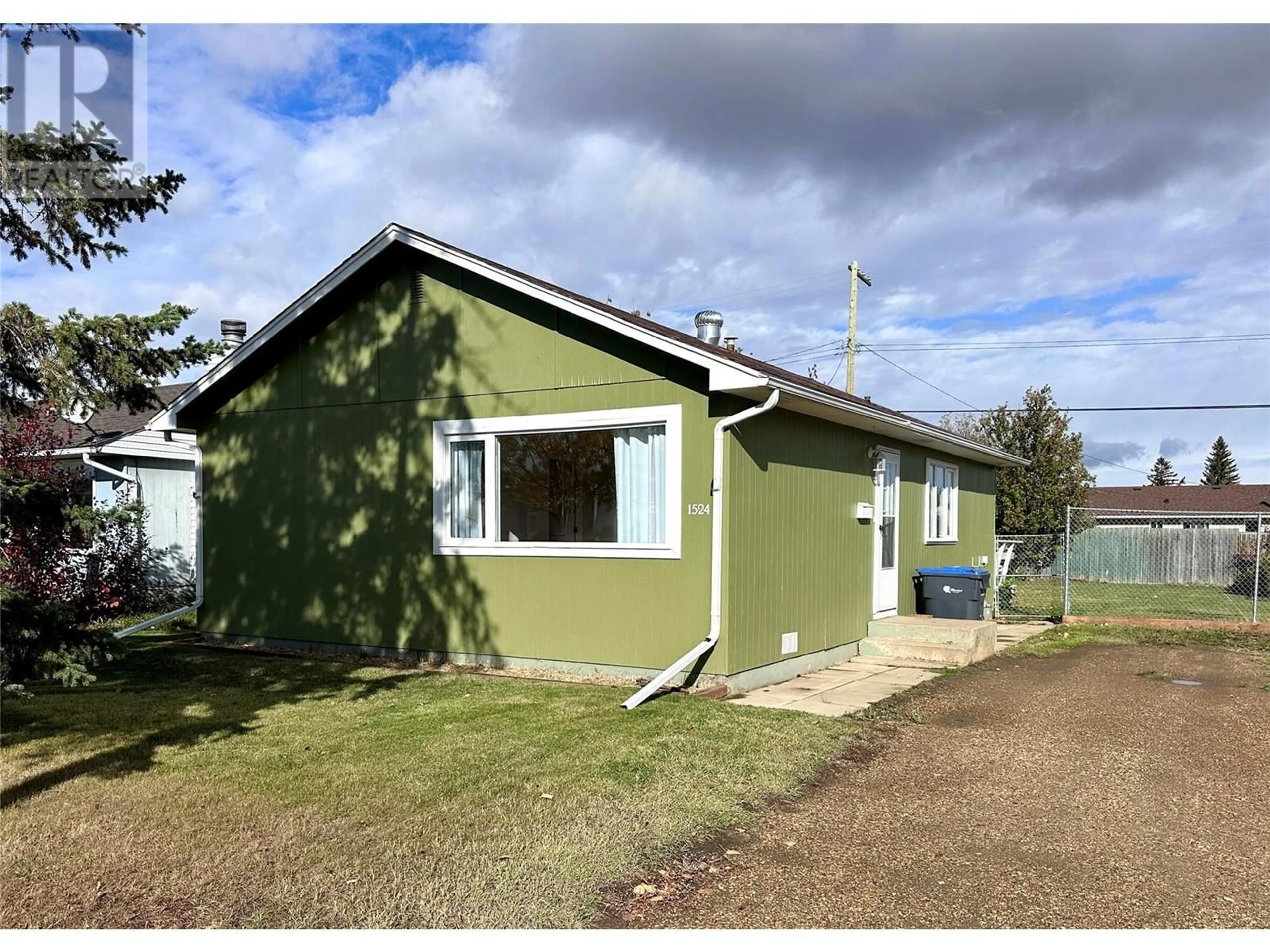 Frontside or backside of a home, cottage for 1524 116 Avenue, Dawson Creek British Columbia V1G3G3