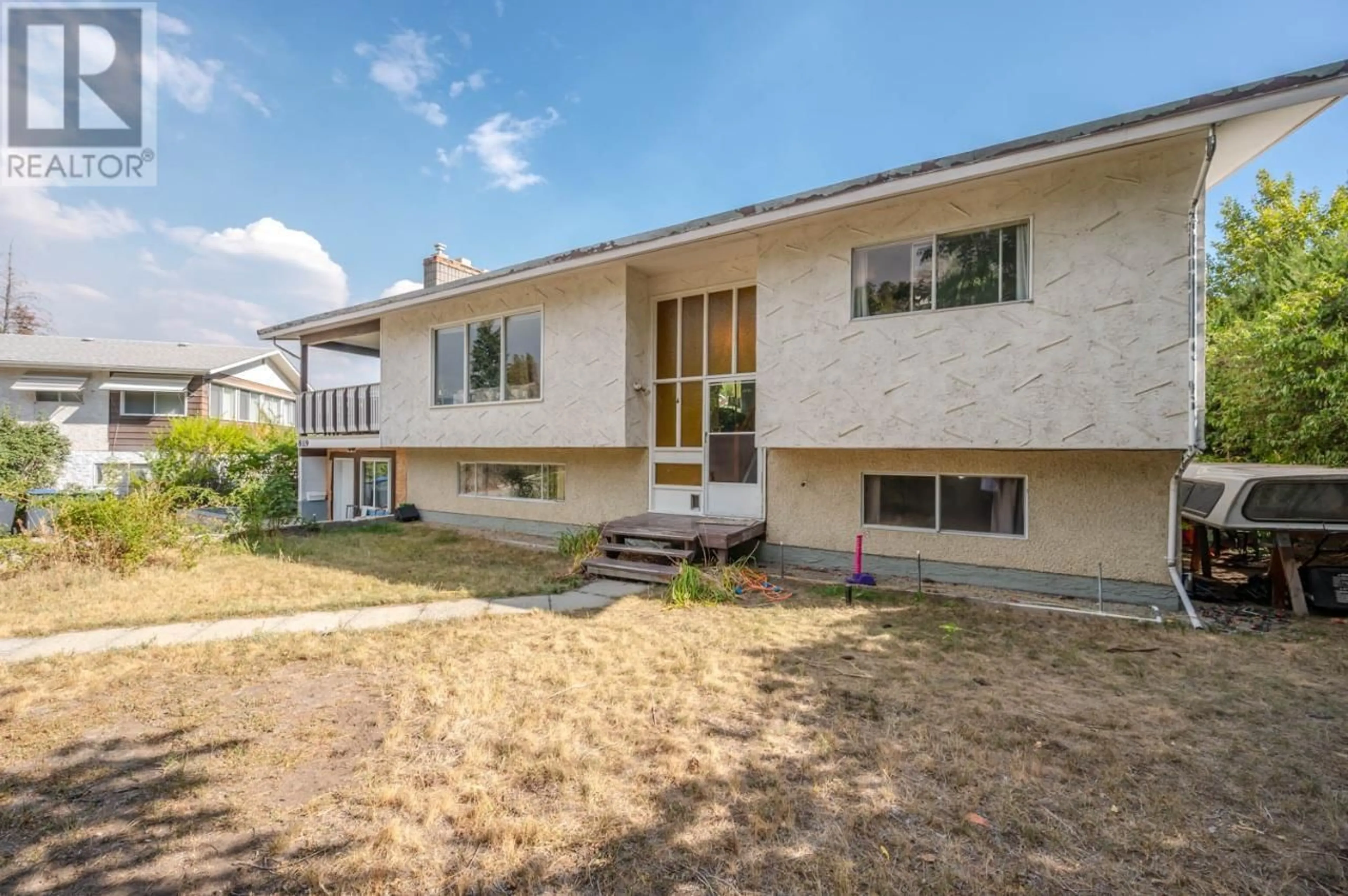 Frontside or backside of a home, the street view for 8119 Purves Road, Summerland British Columbia V0H1Z5