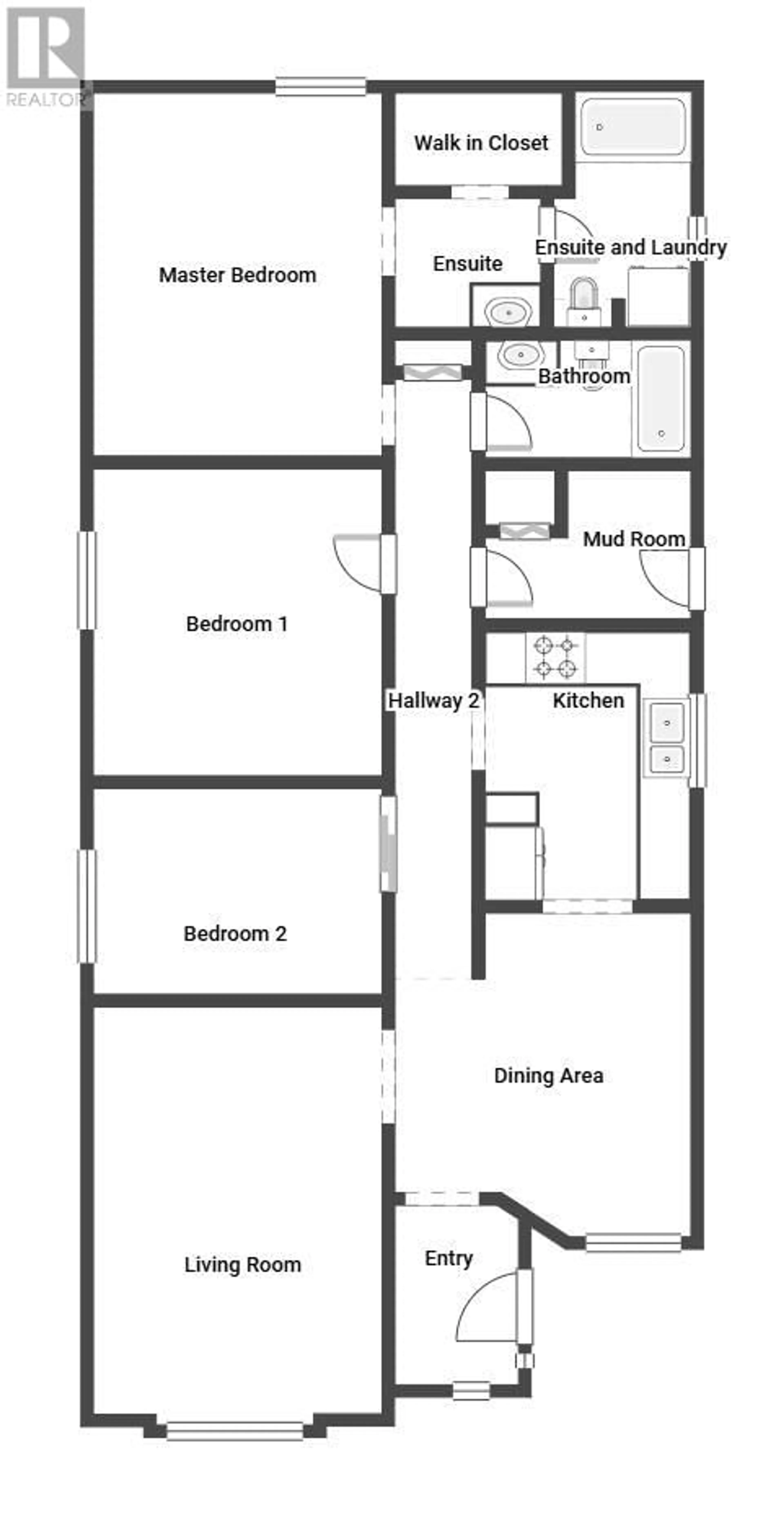 Floor plan for 1605 15 AVENUE, Vernon British Columbia V1T9R4
