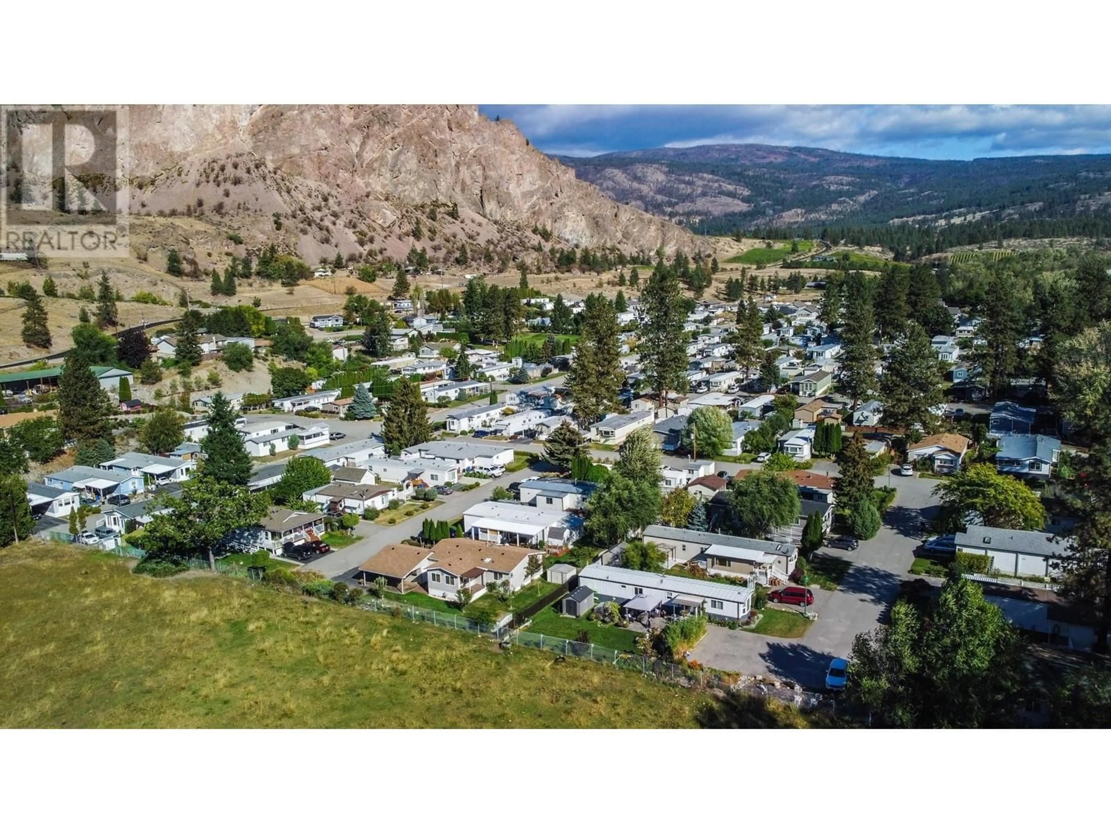 A pic from outside/outdoor area/front of a property/back of a property/a pic from drone, mountain view for L2 - 4505 MCLEAN CREEK ROAD, Okanagan Falls British Columbia V0H1R1
