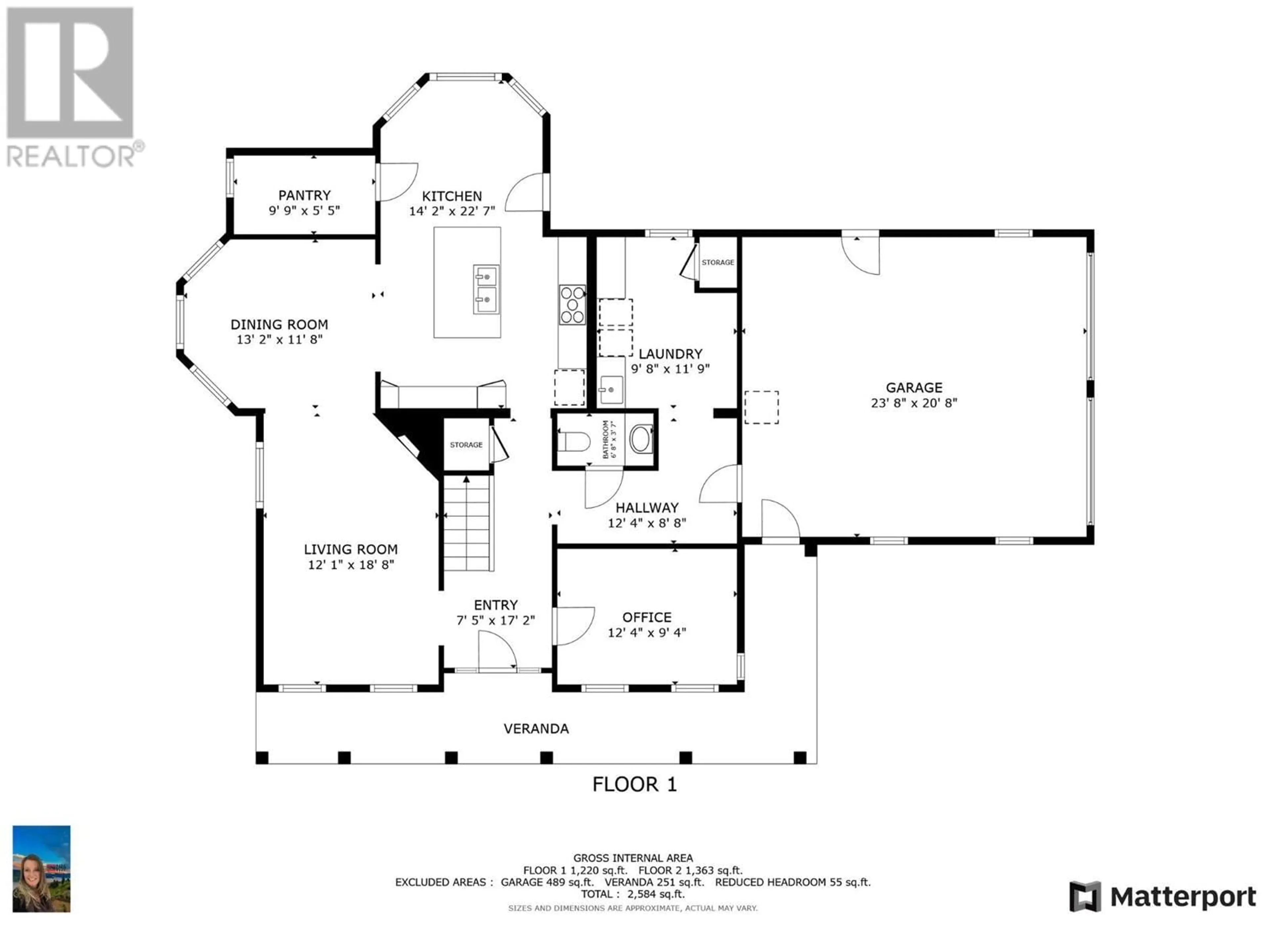 Floor plan for 6933 L&A Road, Vernon British Columbia V1B3S9