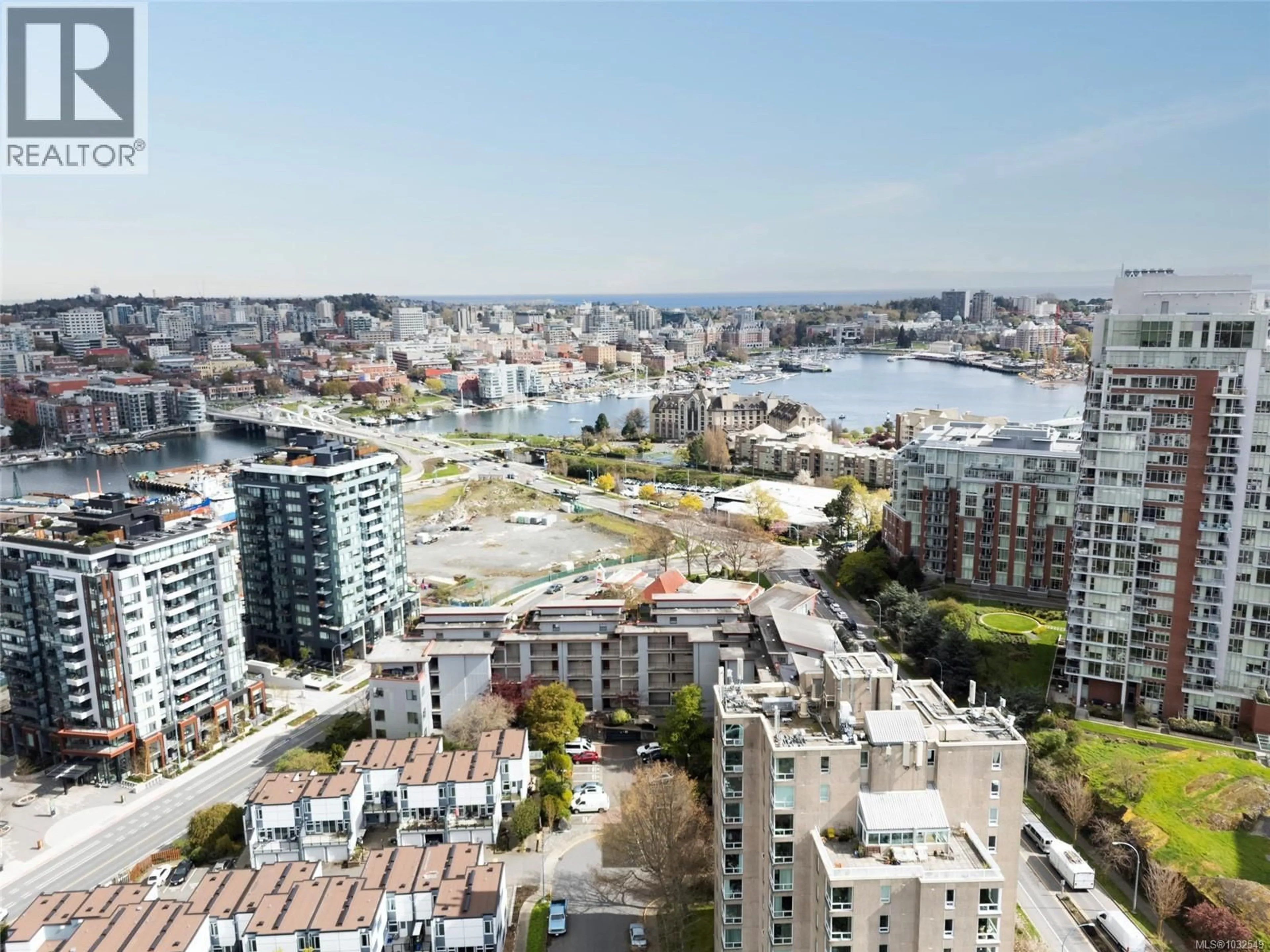 A pic from outside/outdoor area/front of a property/back of a property/a pic from drone, city buildings view from balcony for 210 - 455 SITKUM ROAD, Victoria British Columbia V9A7N9