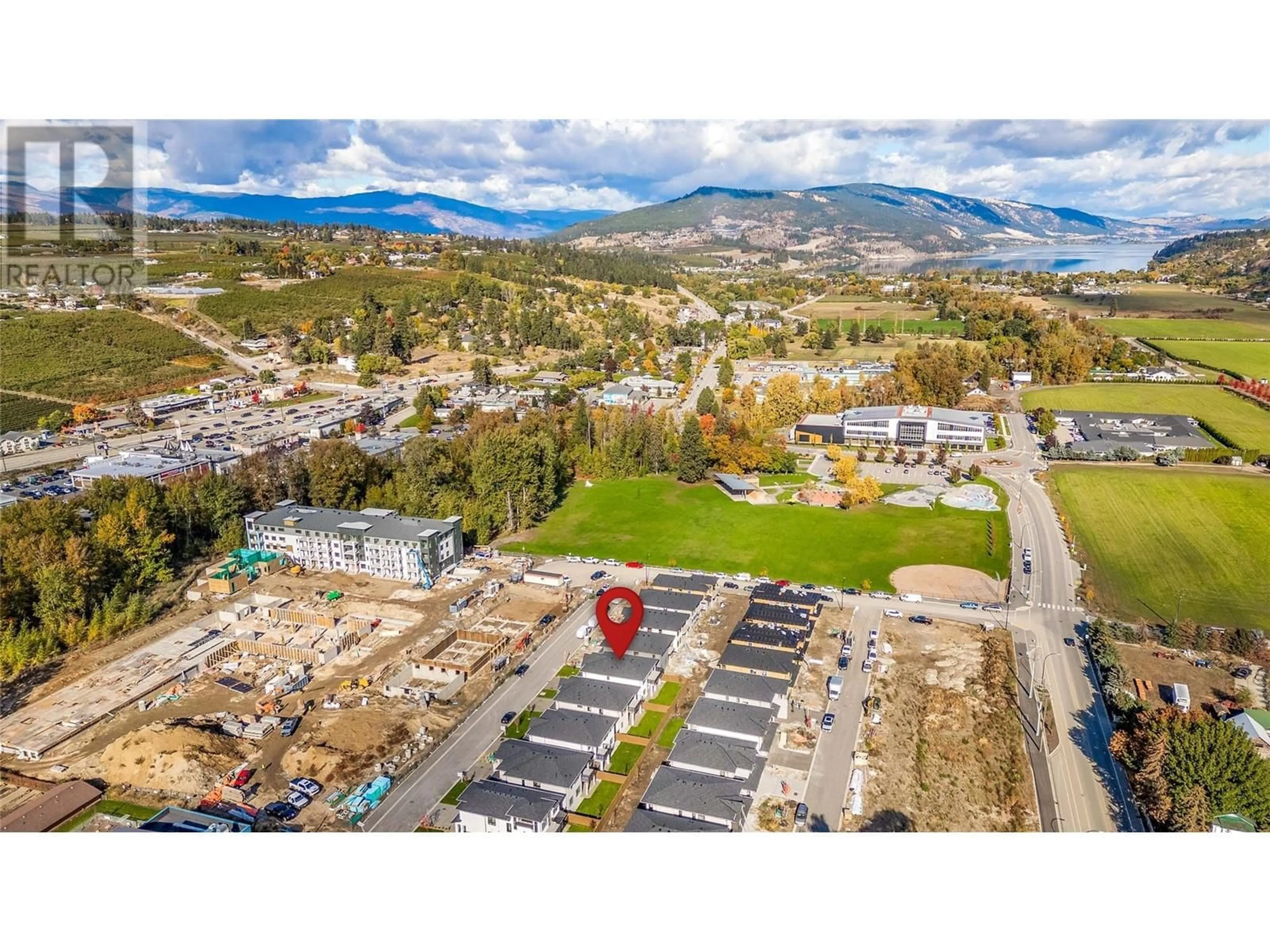 A pic from outside/outdoor area/front of a property/back of a property/a pic from drone, mountain view for 23 - 19950 MCCARTHY ROAD, Lake Country British Columbia V4V1T1