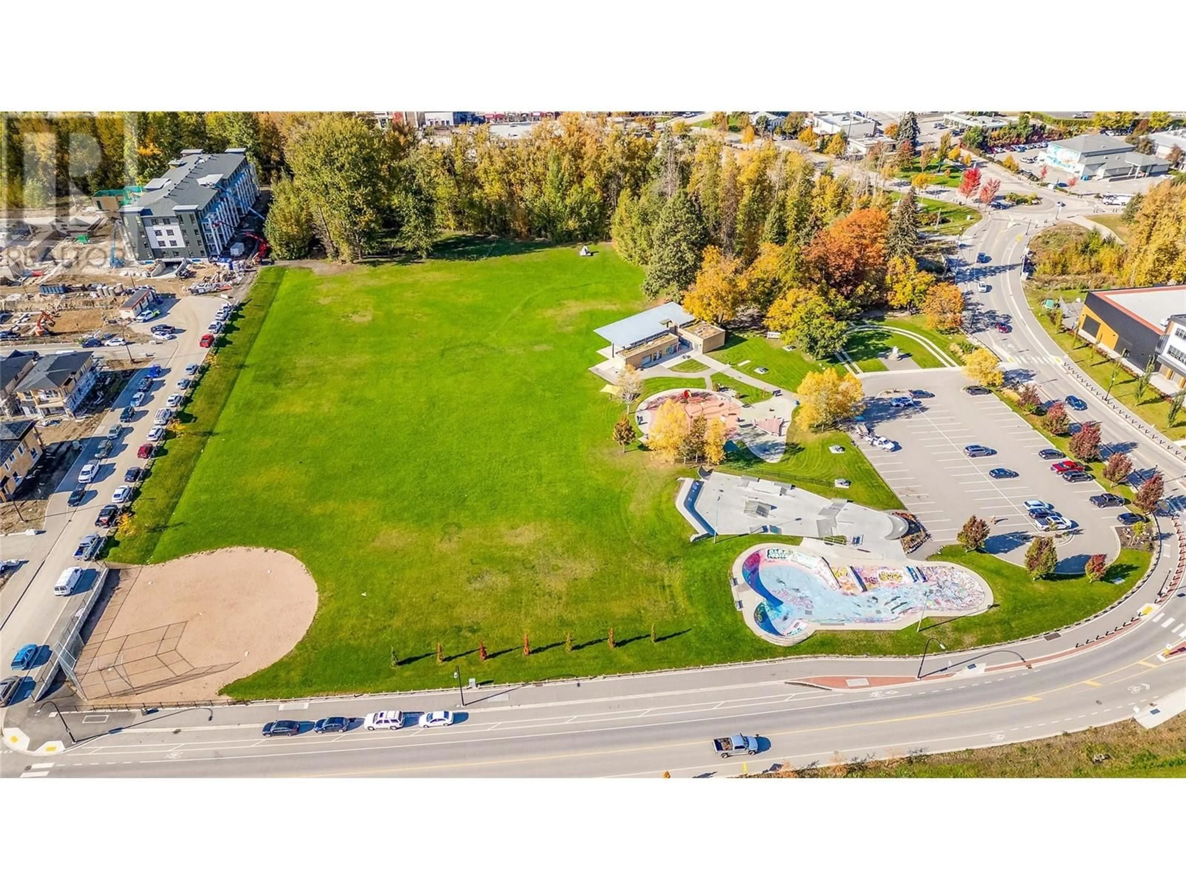A pic from outside/outdoor area/front of a property/back of a property/a pic from drone, street for 23 - 19950 MCCARTHY ROAD, Lake Country British Columbia V4V1T1