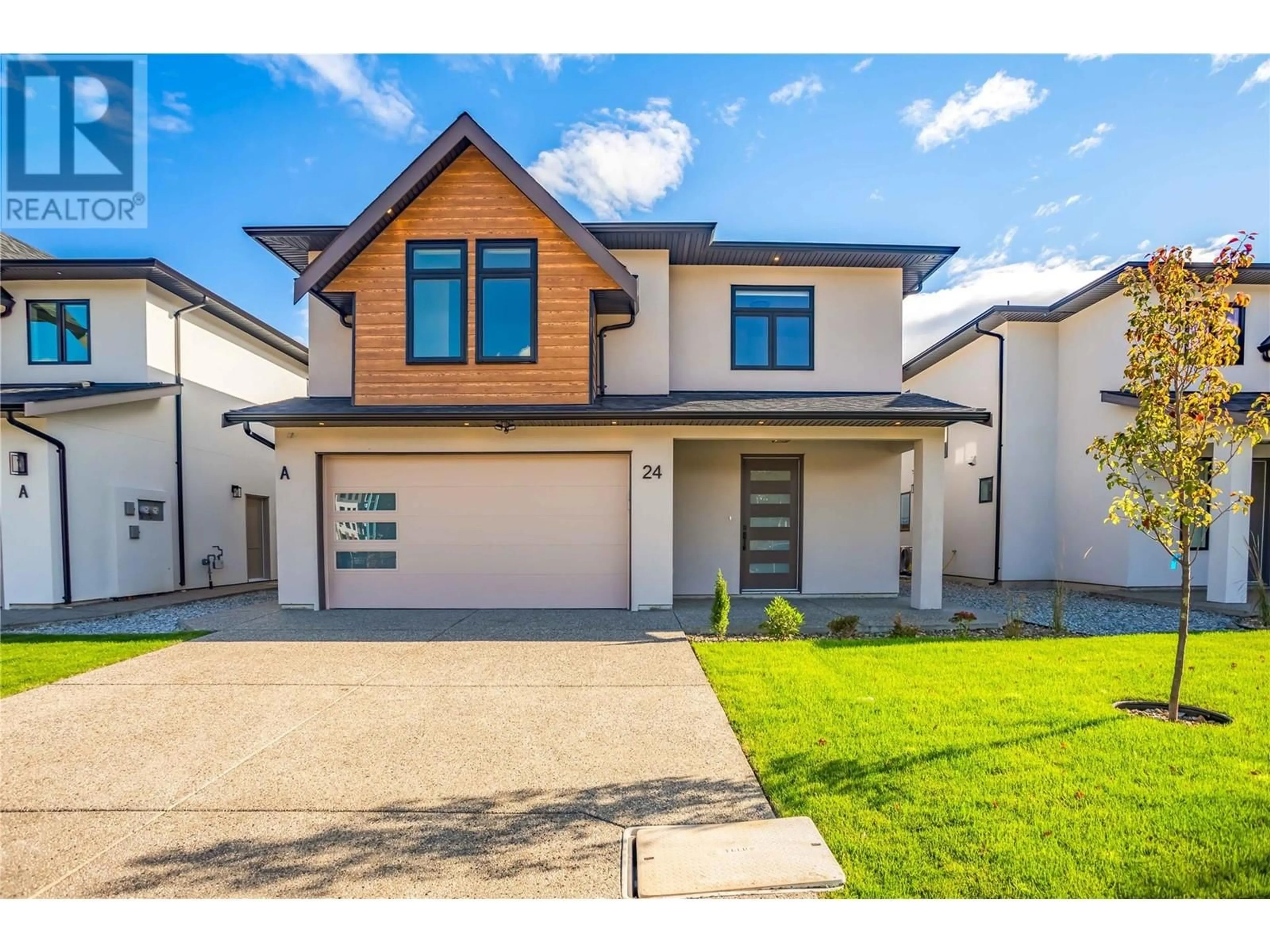Home with brick exterior material, street for 24 - 19950 MCCARTHY ROAD, Lake Country British Columbia V4V1T1