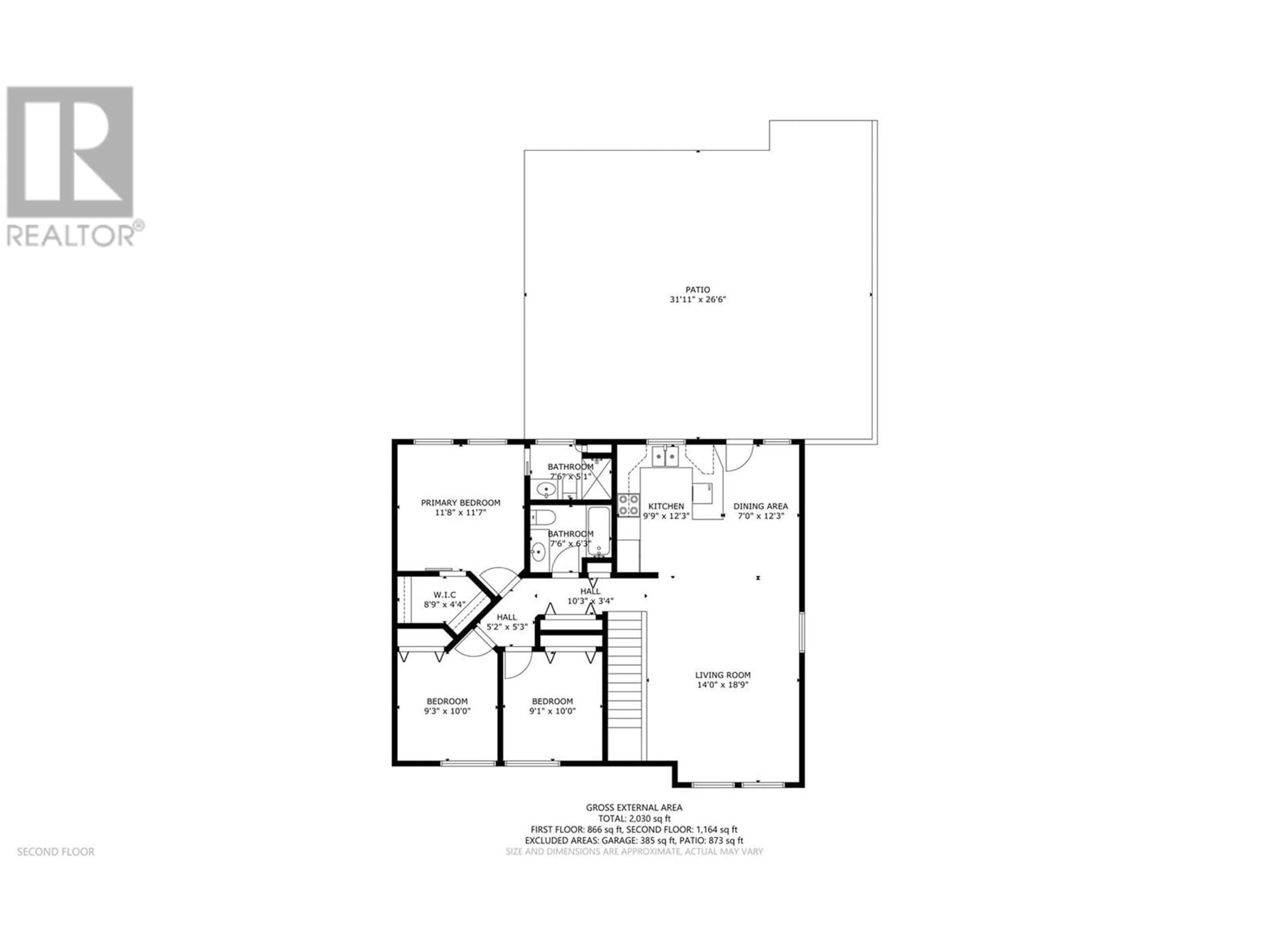 Floor plan for 1063 Mt. Fosthall Drive, Vernon British Columbia V1B2W2