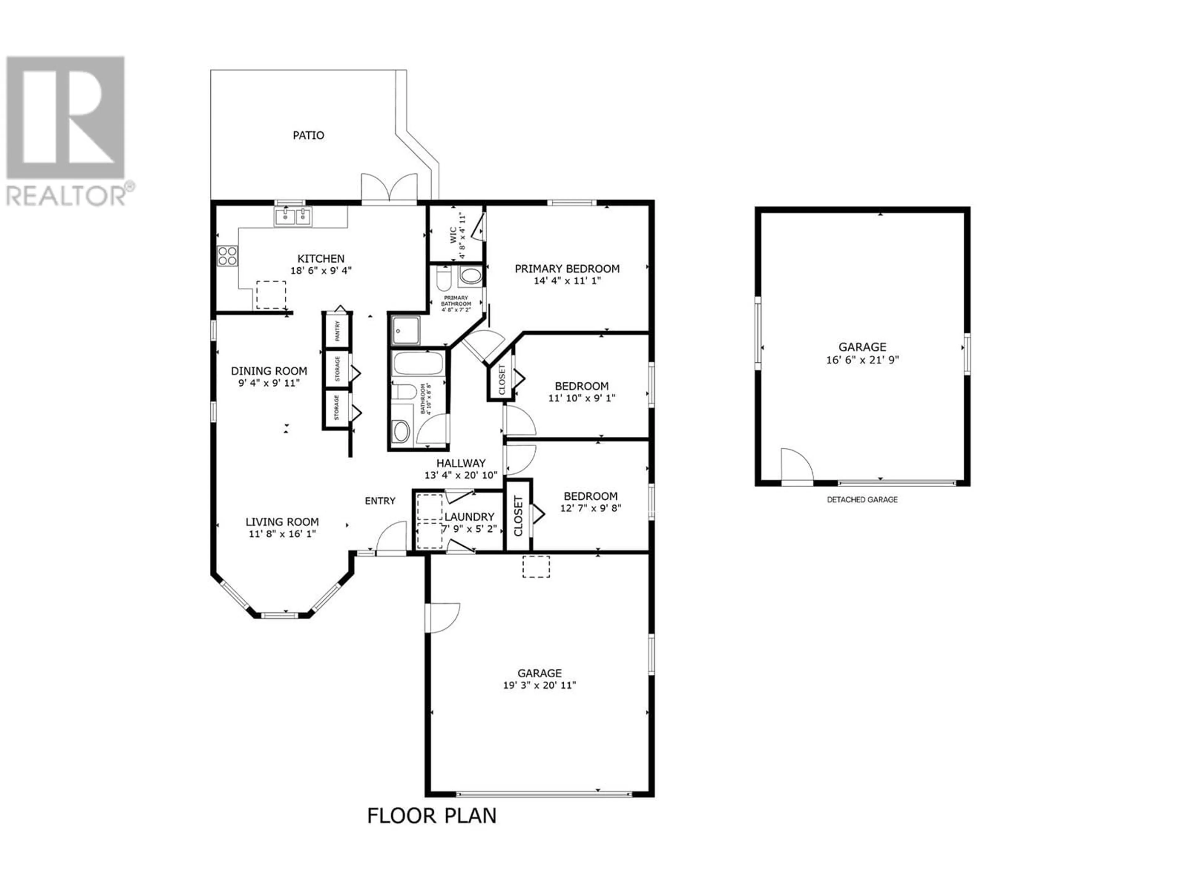 Floor plan for 274 Dalgleish Court, Kelowna British Columbia V1X7A4