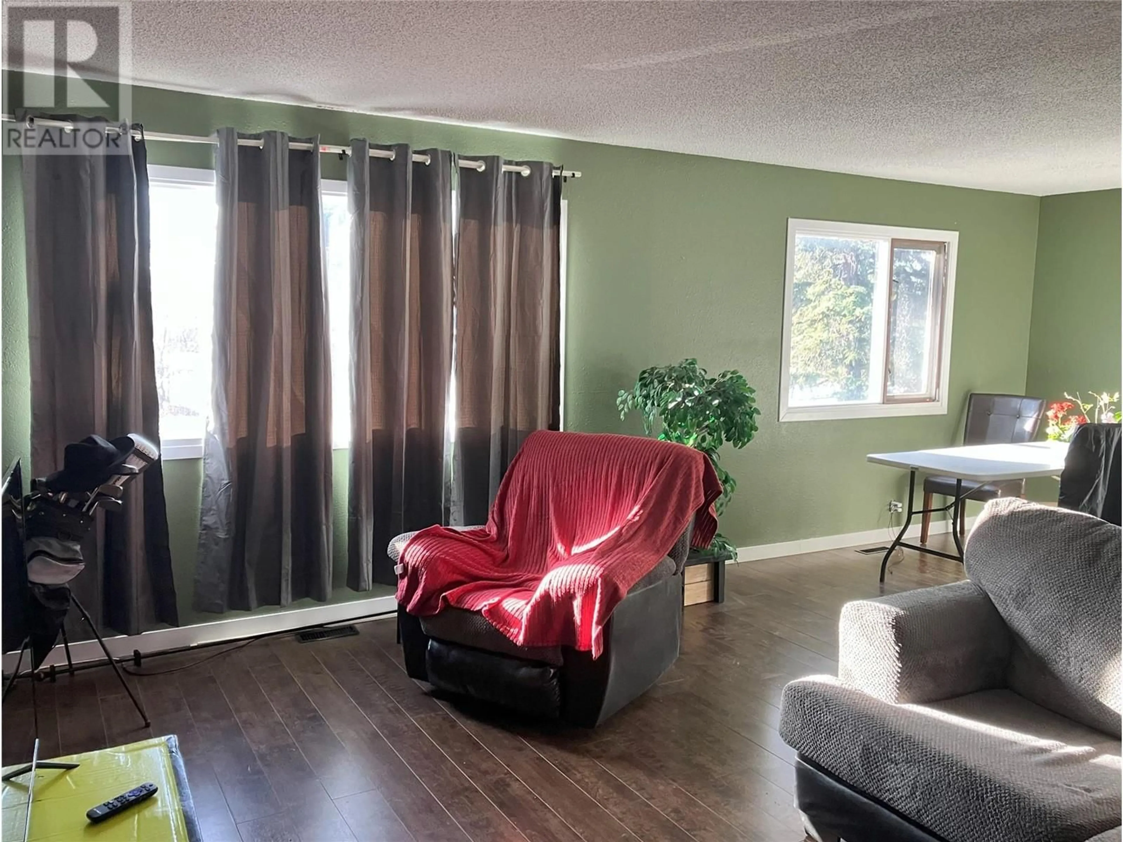 Living room, wood floors for 5006 51 Avenue, Pouce Coupe British Columbia V0C2C0