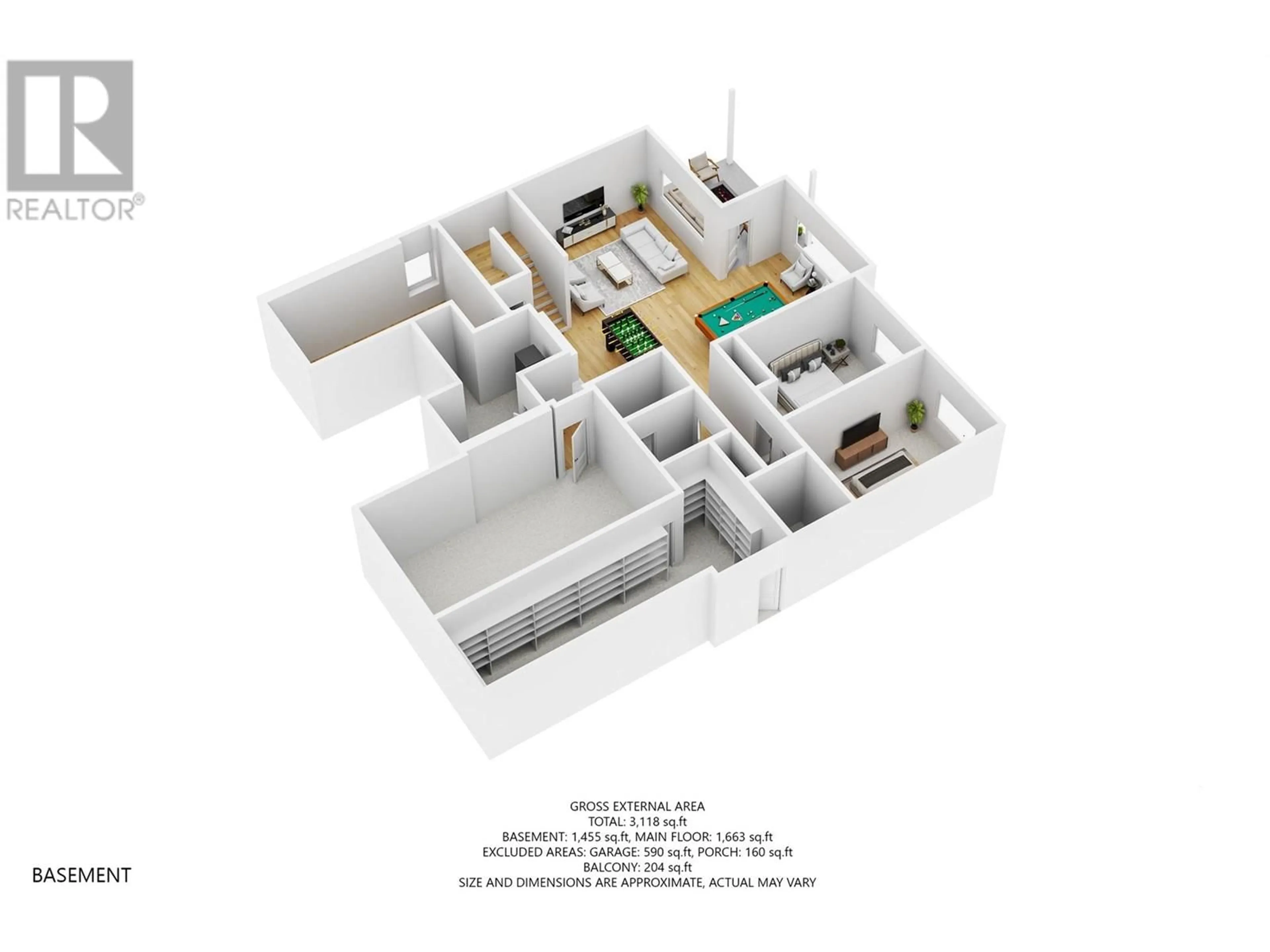 Floor plan for 1007 Mt. Burnham Road, Vernon British Columbia V1B3V6