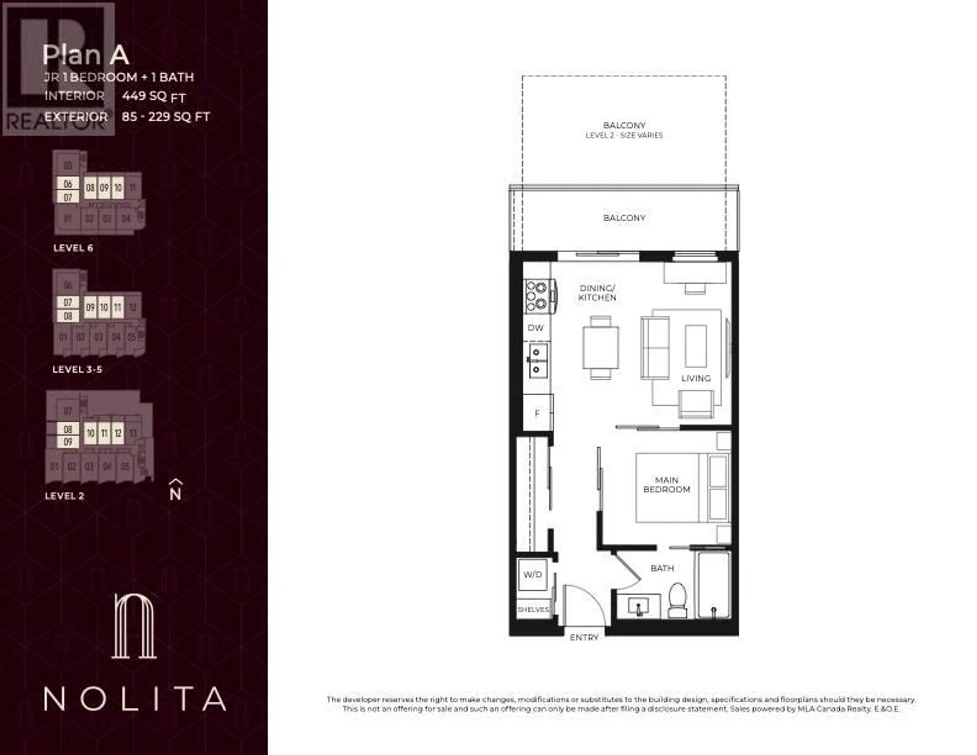 Floor plan for 620 Coronation Avenue Unit# 308, Kelowna British Columbia V1Y7A1