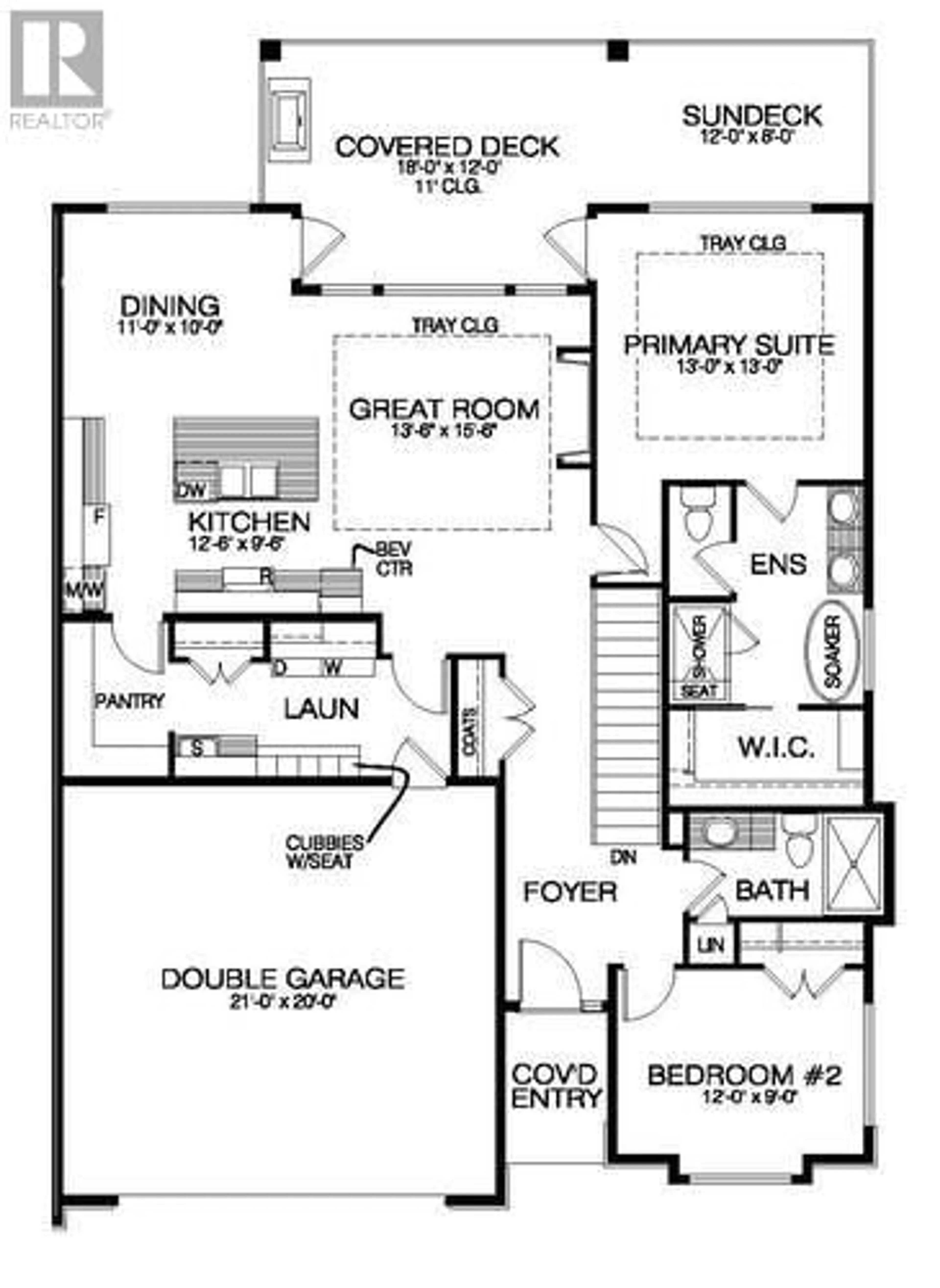 Floor plan for 178 WHISTLER PLACE, Vernon British Columbia V1B2Y2
