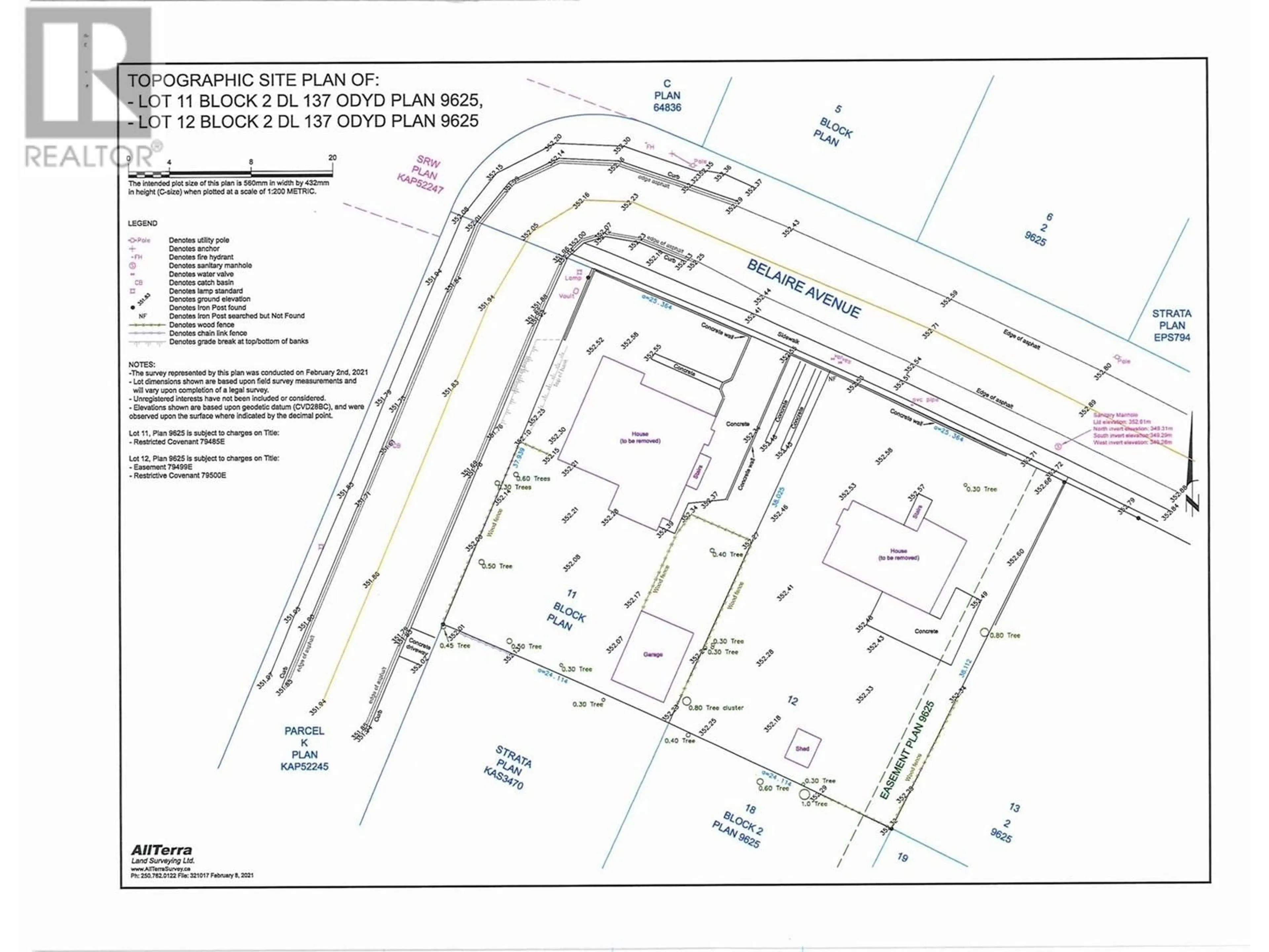 Floor plan for 1269 BELAIRE AVENUE, Kelowna British Columbia V1Y6B8
