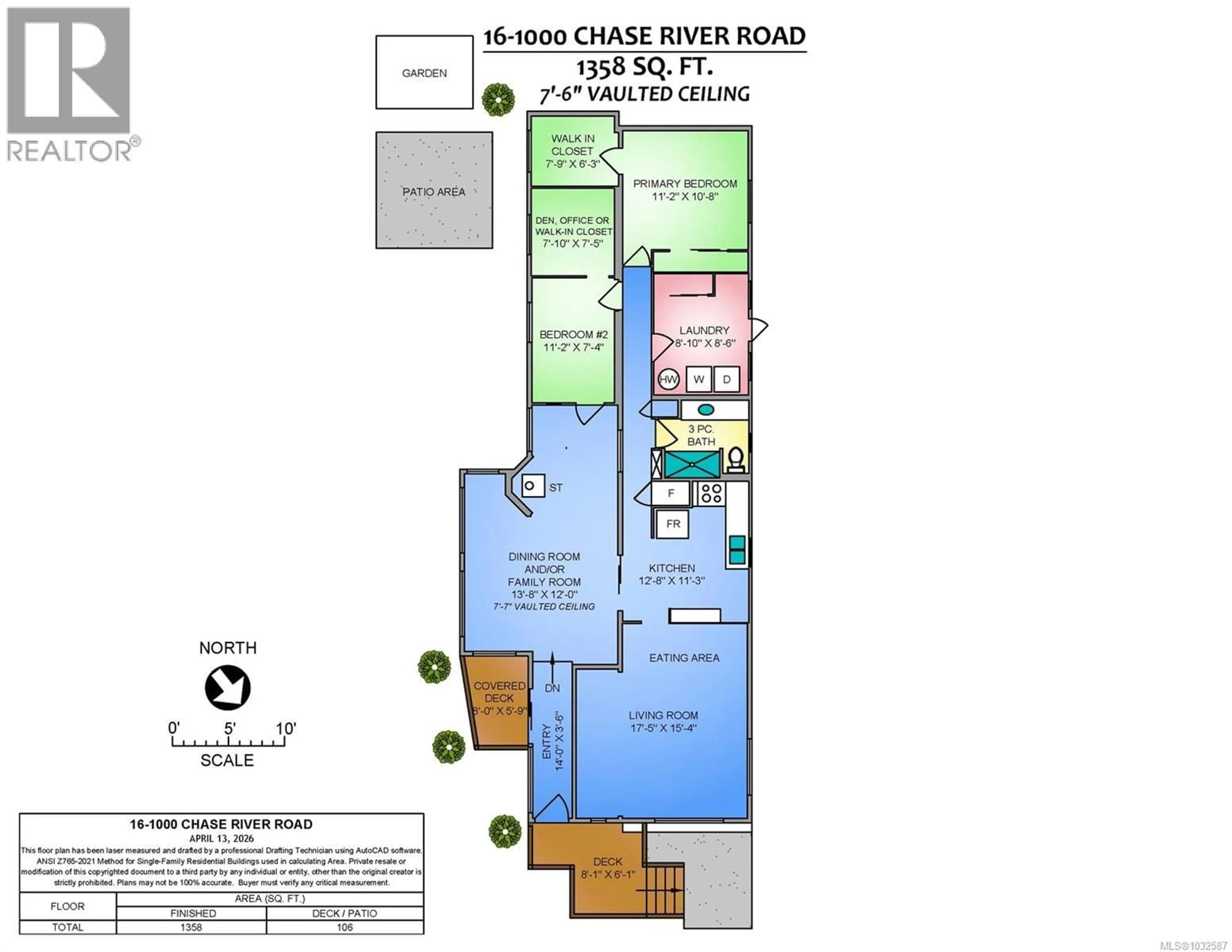 Floor plan for 16 - 1000 CHASE RIVER ROAD, Nanaimo British Columbia V9R6L8