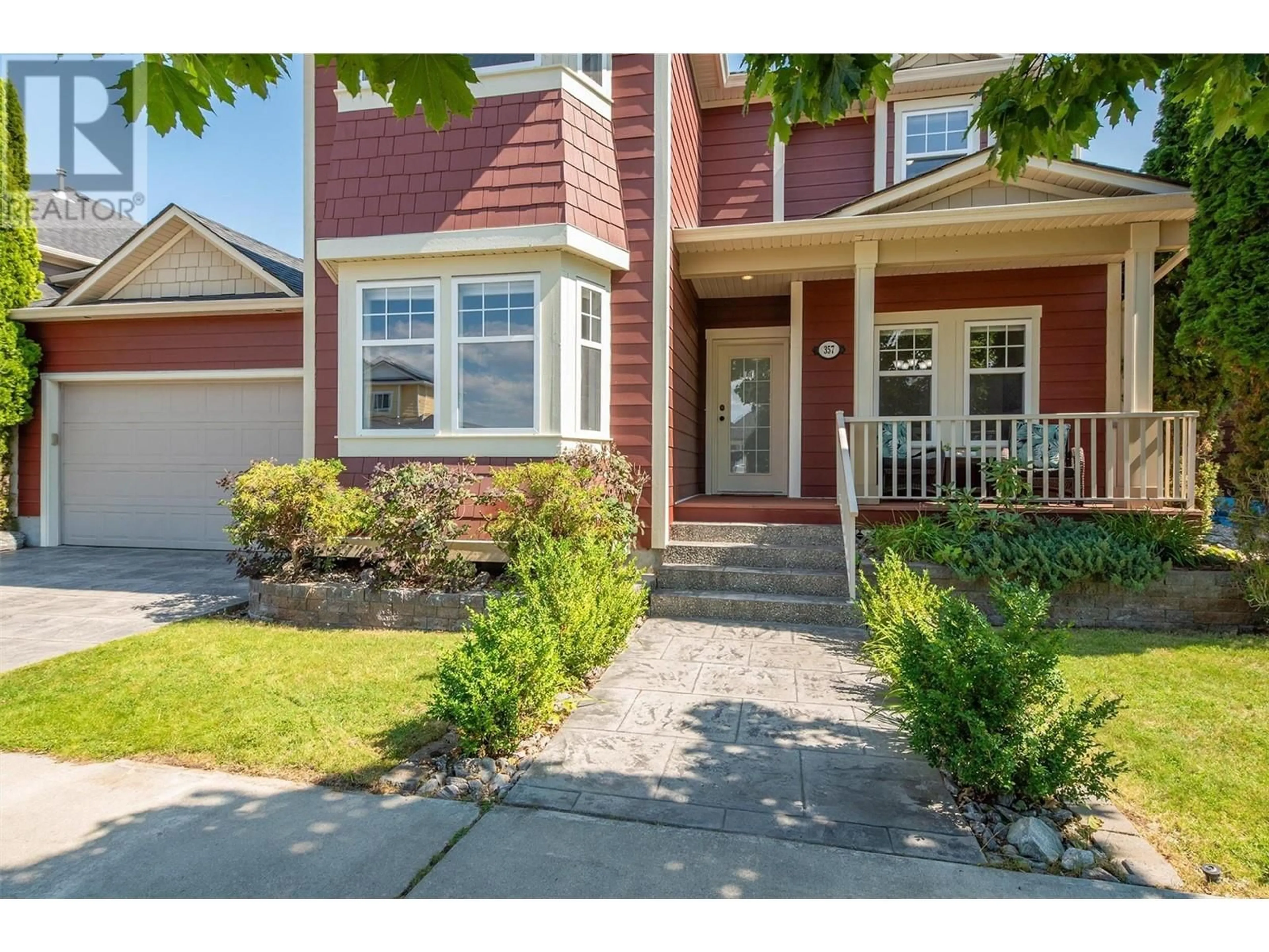 Frontside or backside of a home, the street view for 357 Quilchena Drive, Kelowna British Columbia V1W4Y9