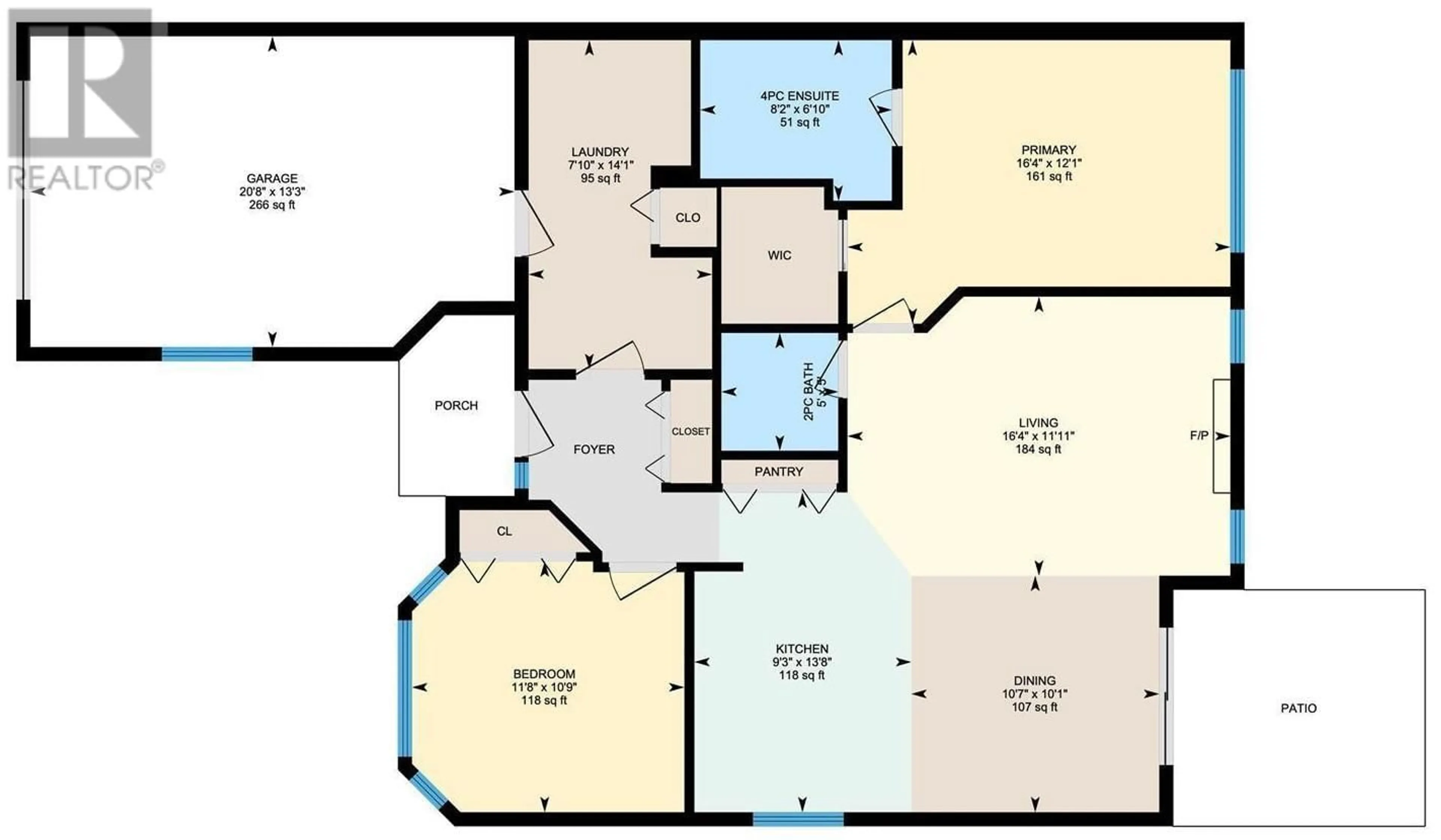 Floor plan for 2330 Butt Road Unit# 420, West Kelowna British Columbia V4T2L3