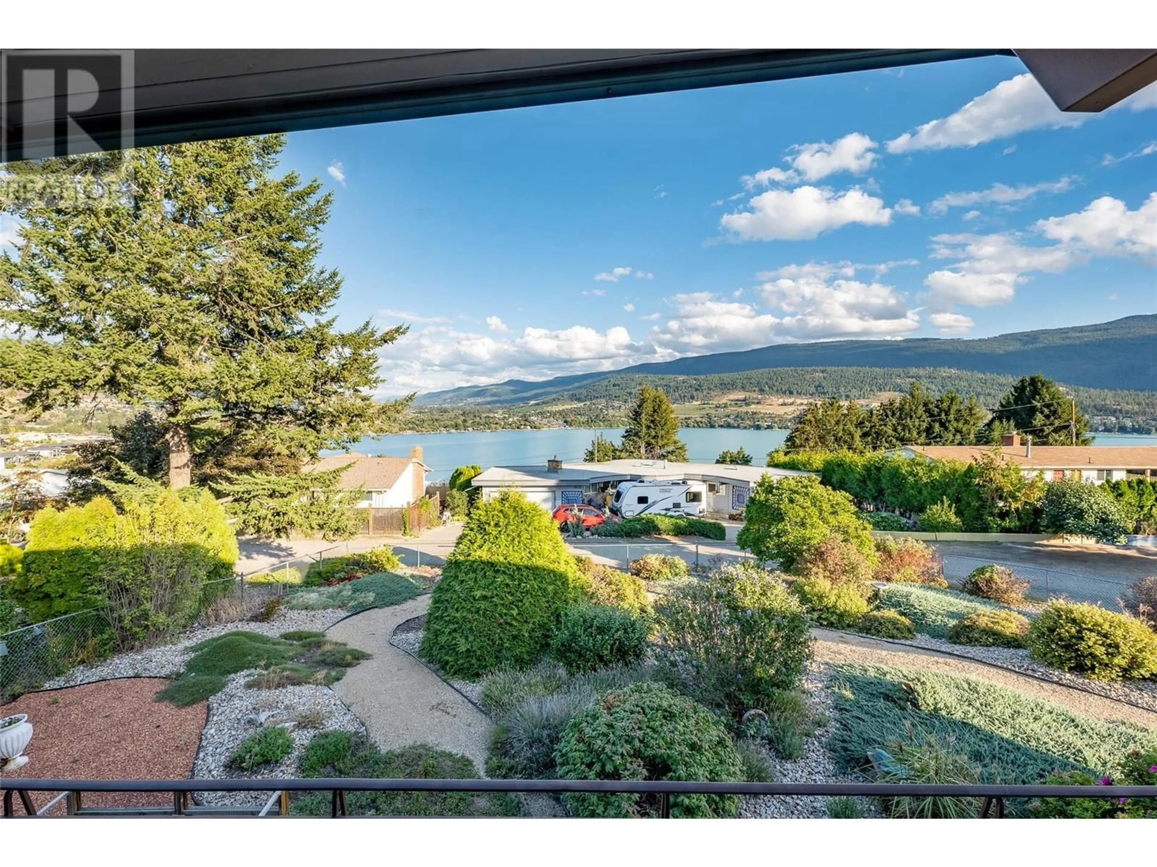 Patio, the view of lake or river for 8609 Kalview Drive, Coldstream British Columbia V1B1X2