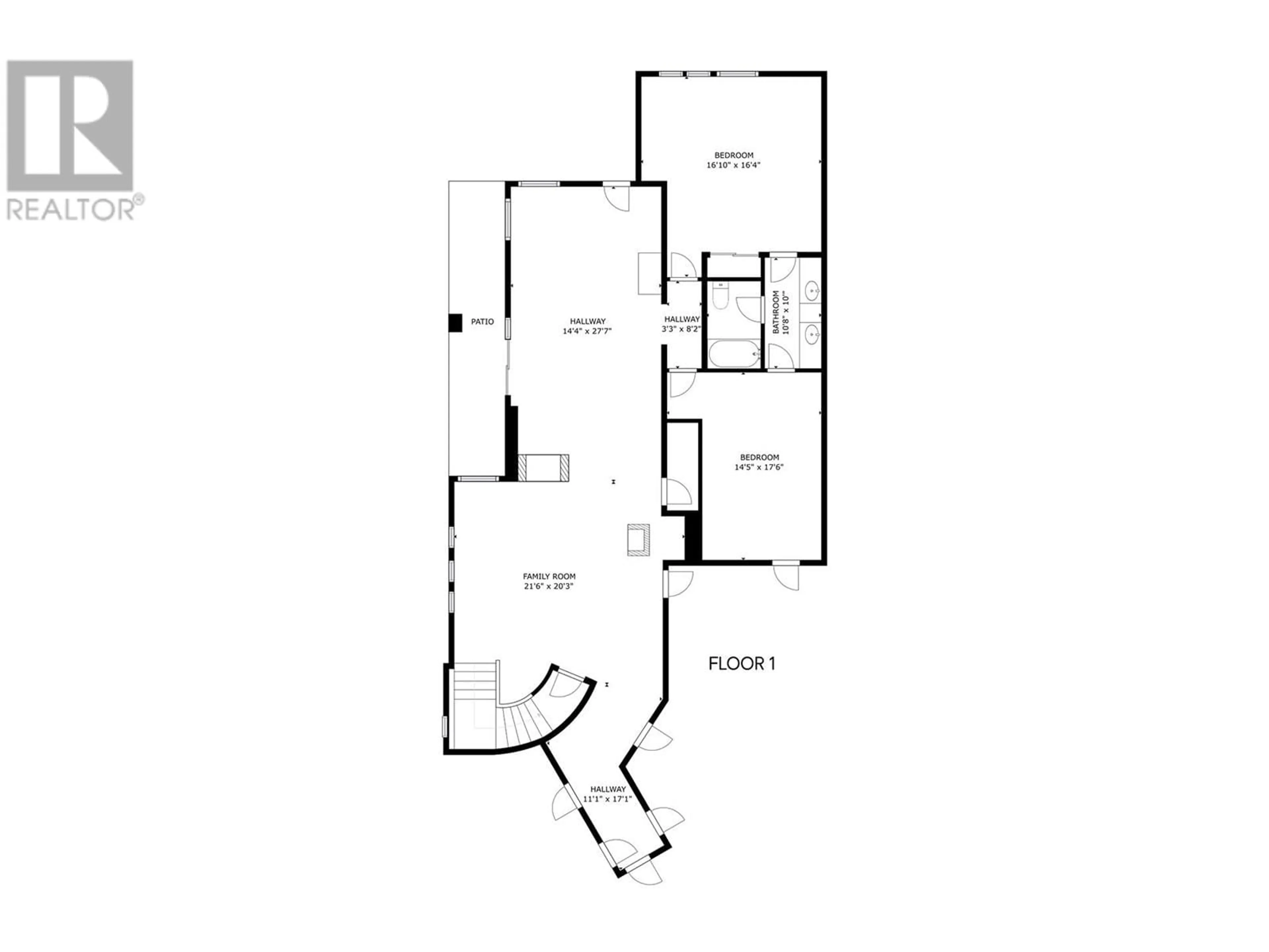 Floor plan for 5016 Seon Crescent, Kelowna British Columbia V1W5G6