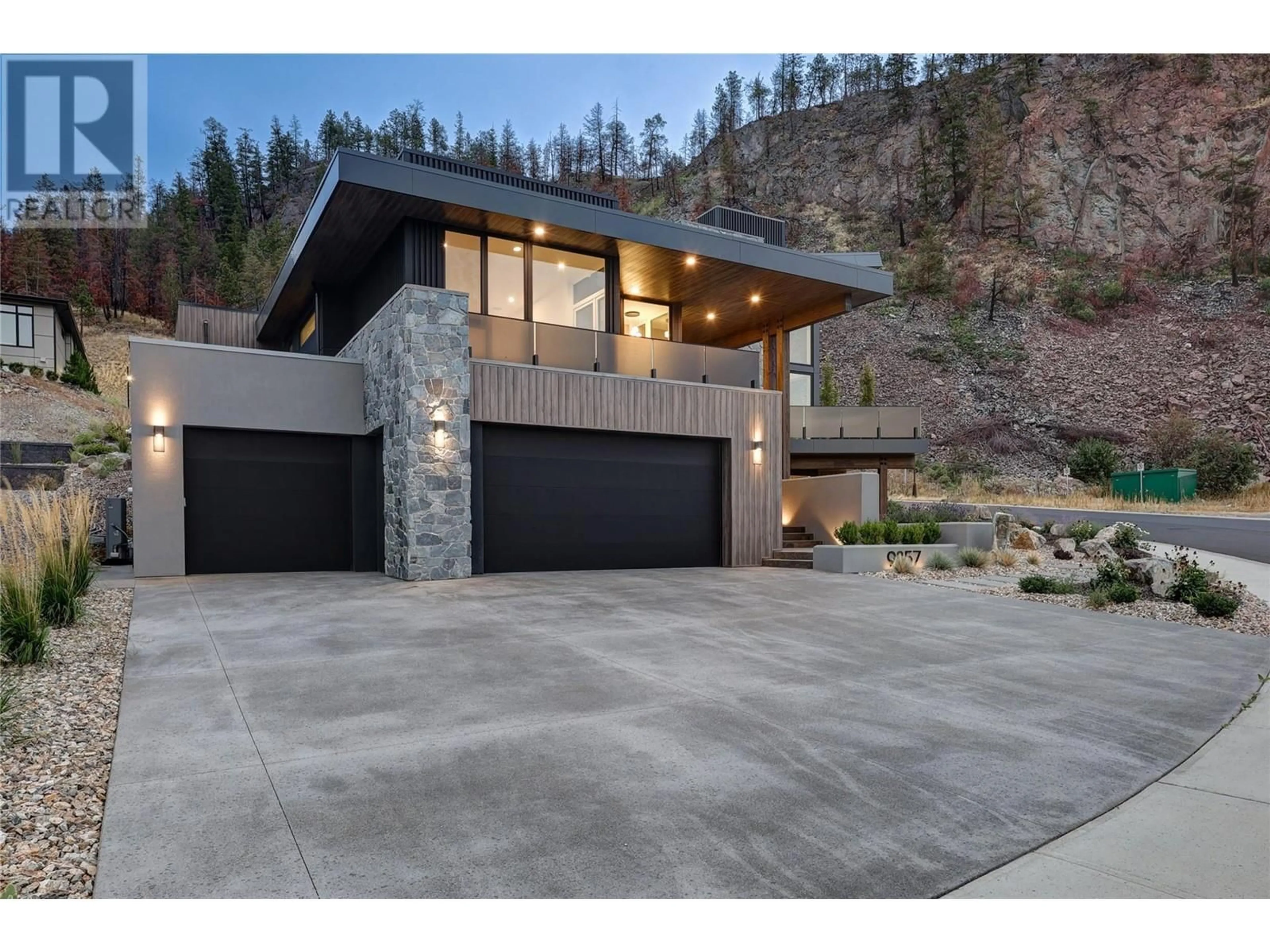 Indoor garage, cement floor for 9857 Beacon Hill Drive, Lake Country British Columbia V4V0A9