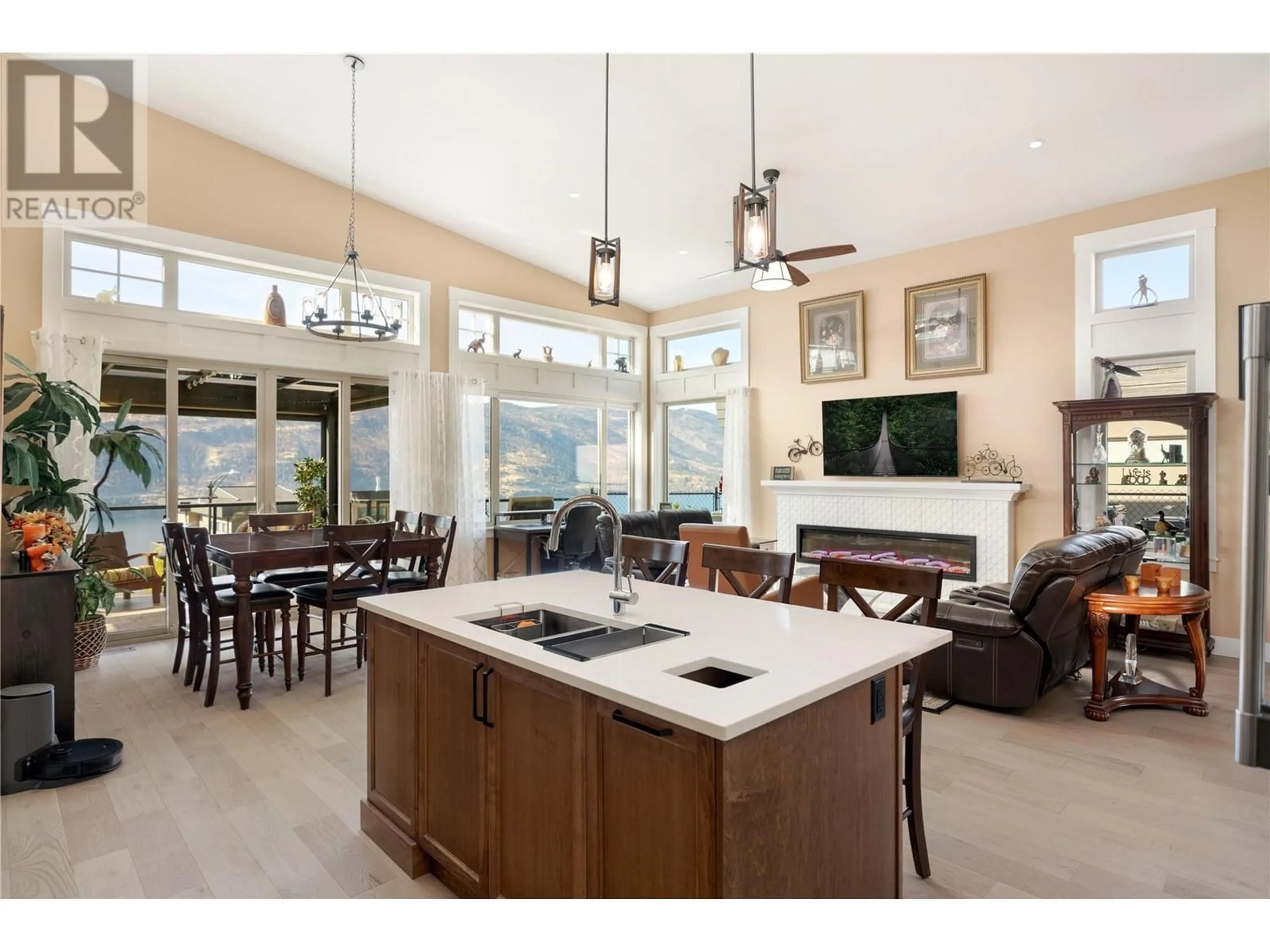 Open concept kitchen for 528 Clifton Lane, Kelowna British Columbia V1V0B7