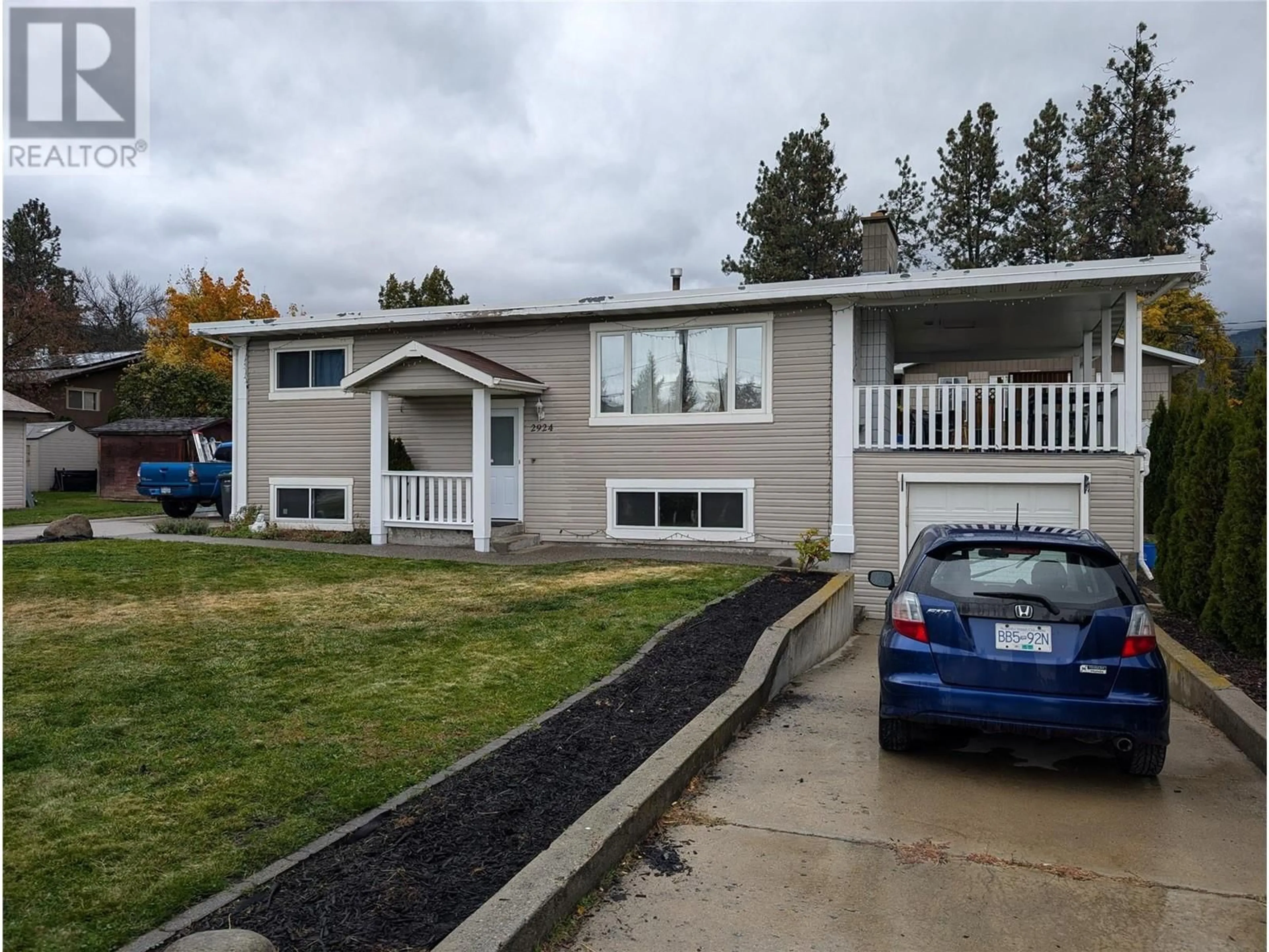 Frontside or backside of a home, the street view for 2924 Gorman Road, West Kelowna British Columbia V4T1H4