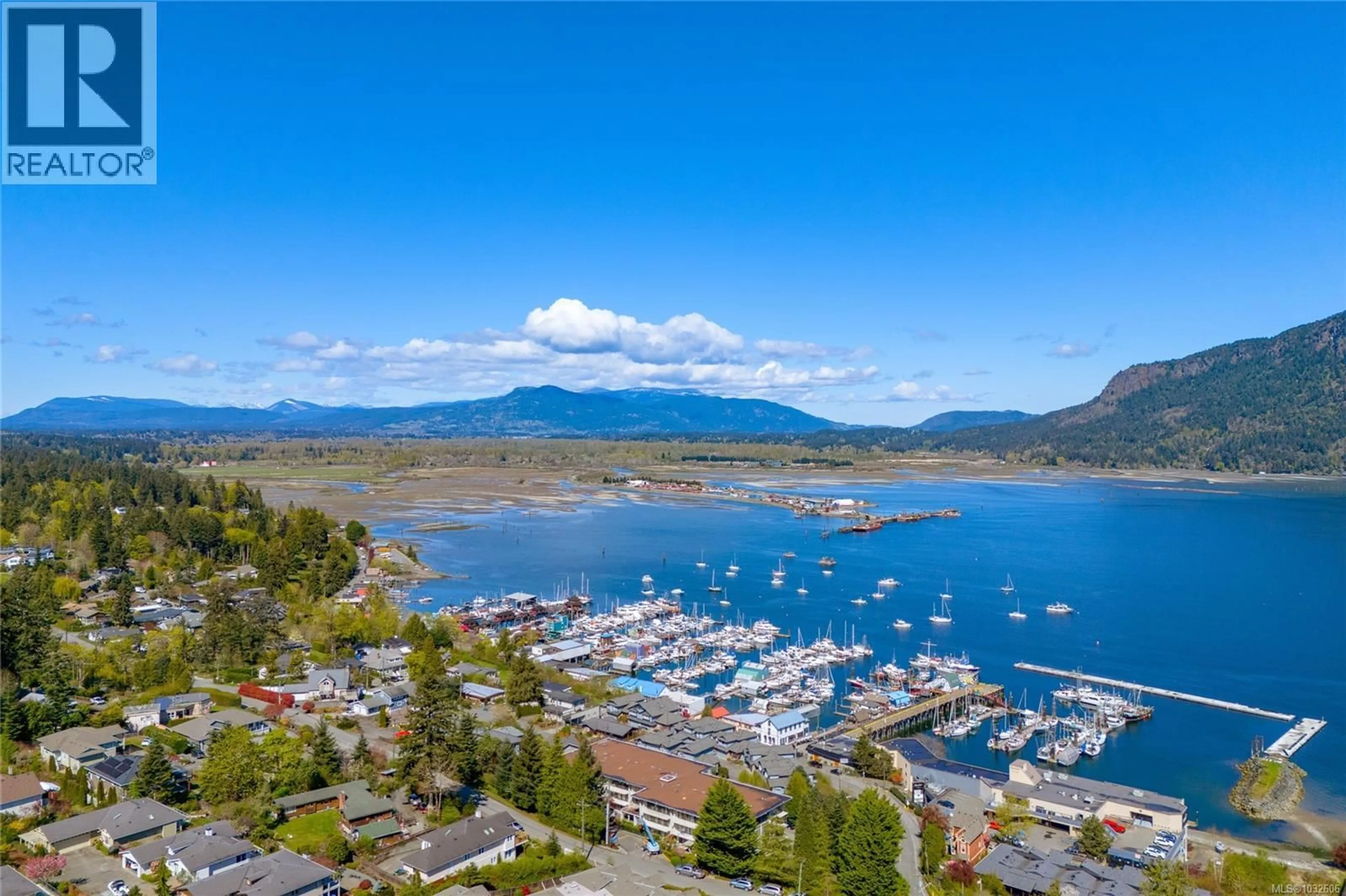 A pic from outside/outdoor area/front of a property/back of a property/a pic from drone, water/lake/river/ocean view for 204 - 1715 PRITCHARD STREET, Cowichan Bay British Columbia V0R1N1