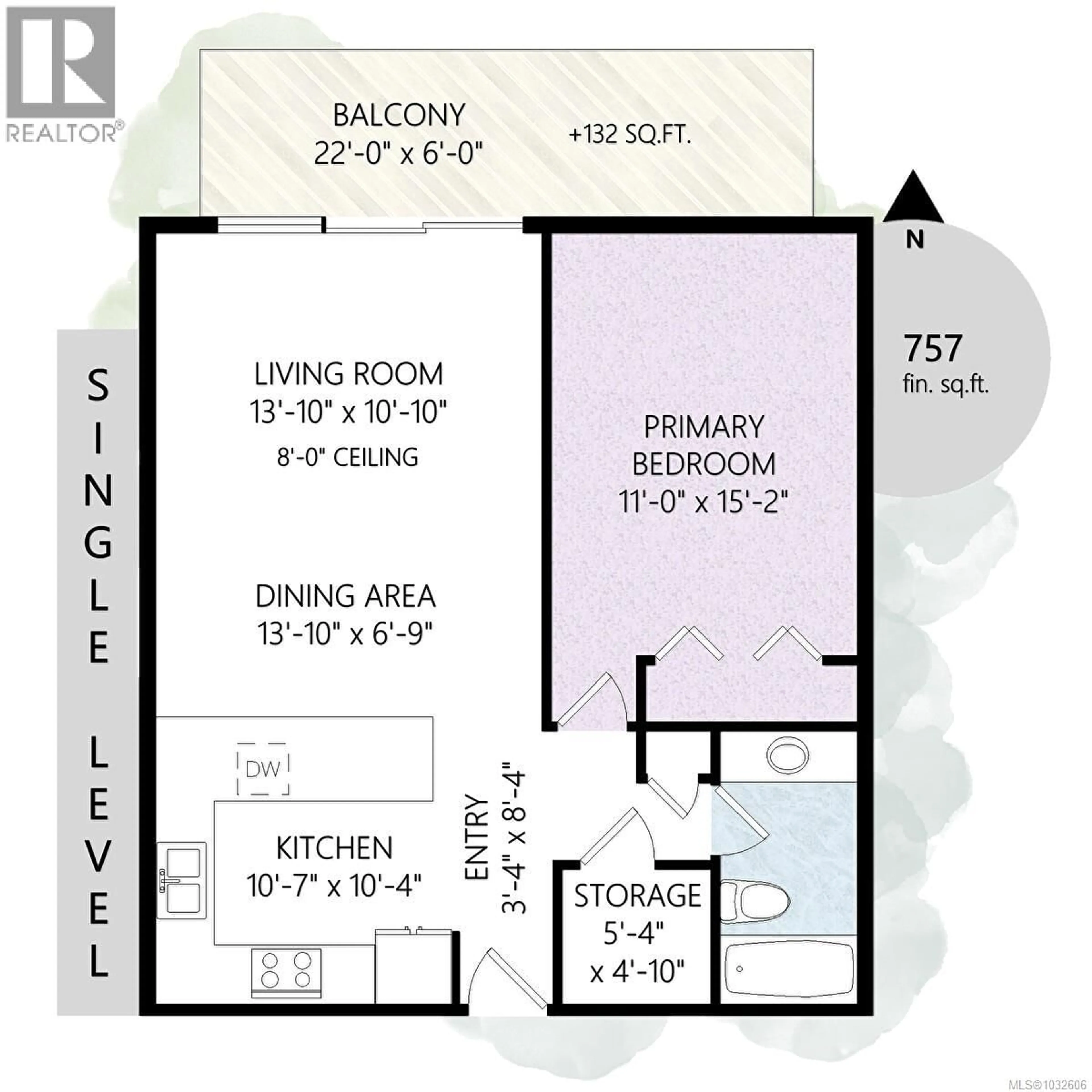 Floor plan for 204 - 1715 PRITCHARD STREET, Cowichan Bay British Columbia V0R1N1