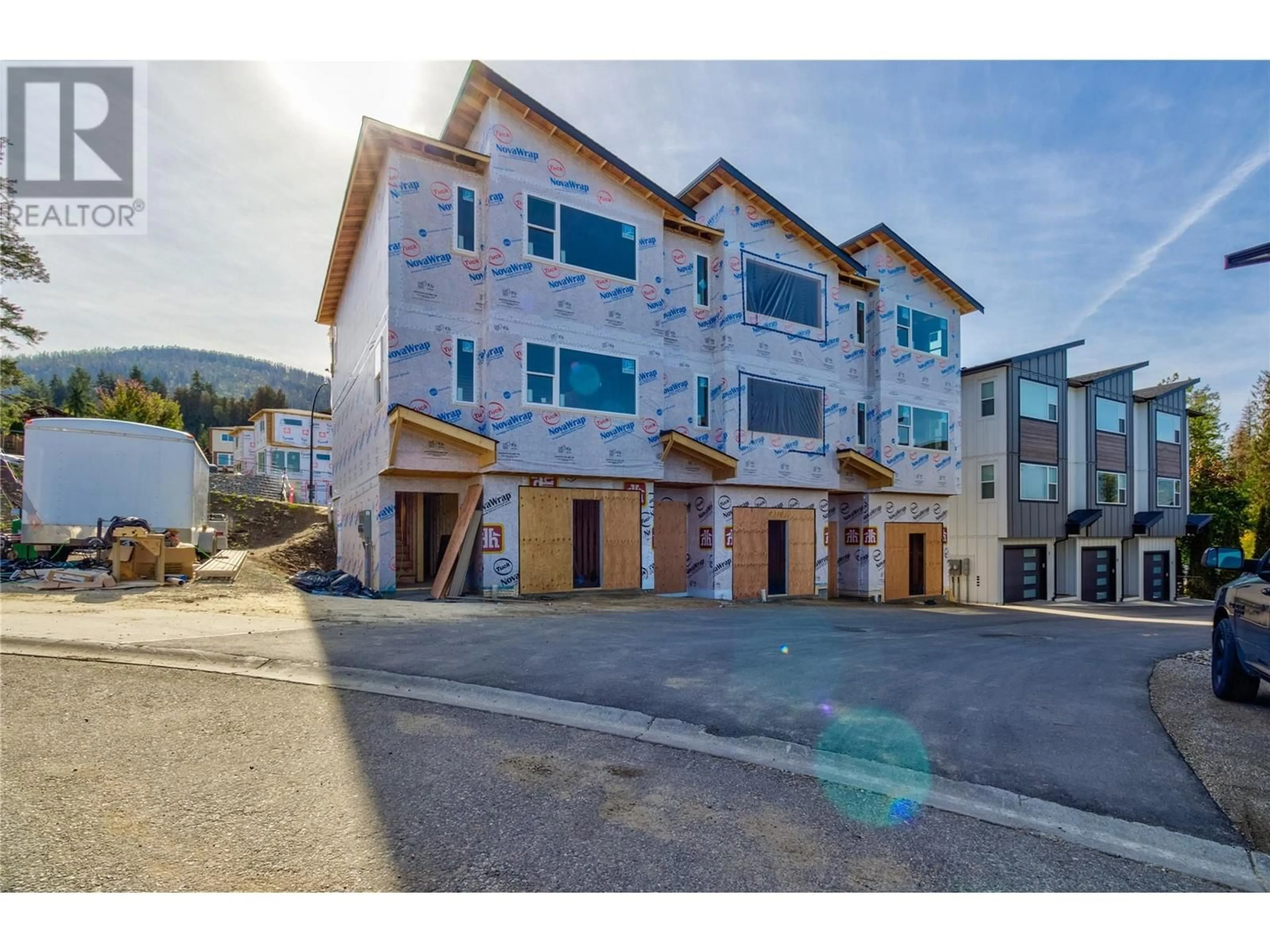 A pic from exterior of the house or condo, the street view for 1180 Old Auto Road SE Unit# PSL 8, Salmon Arm British Columbia V1E2P5