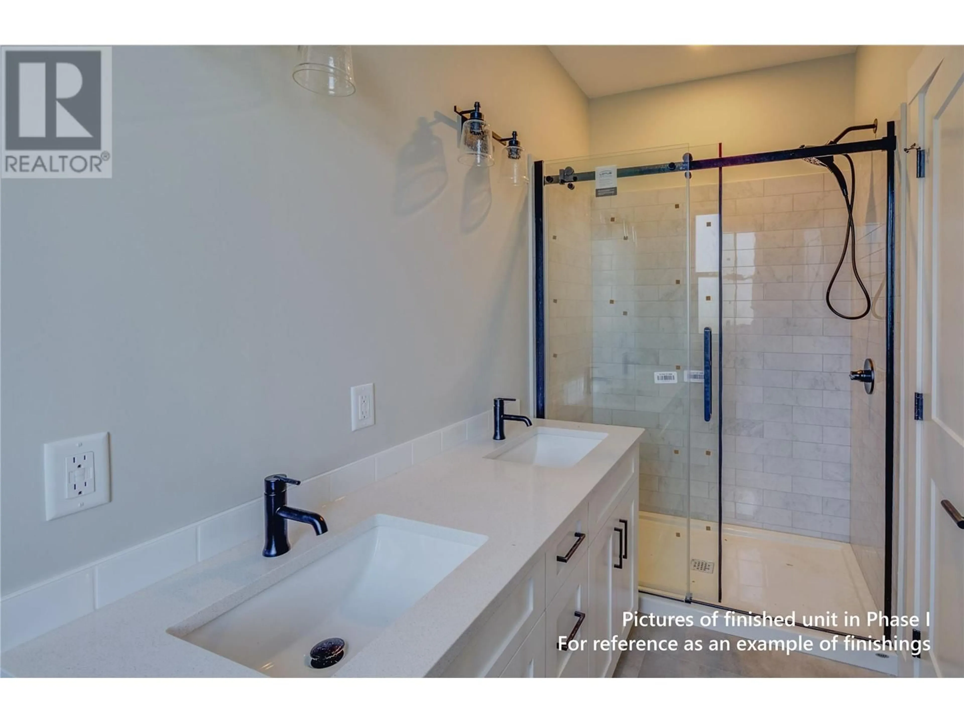 Contemporary bathroom, ceramic floors for 1180 Old Auto Road SE Unit# PSL 8, Salmon Arm British Columbia V1E2P5