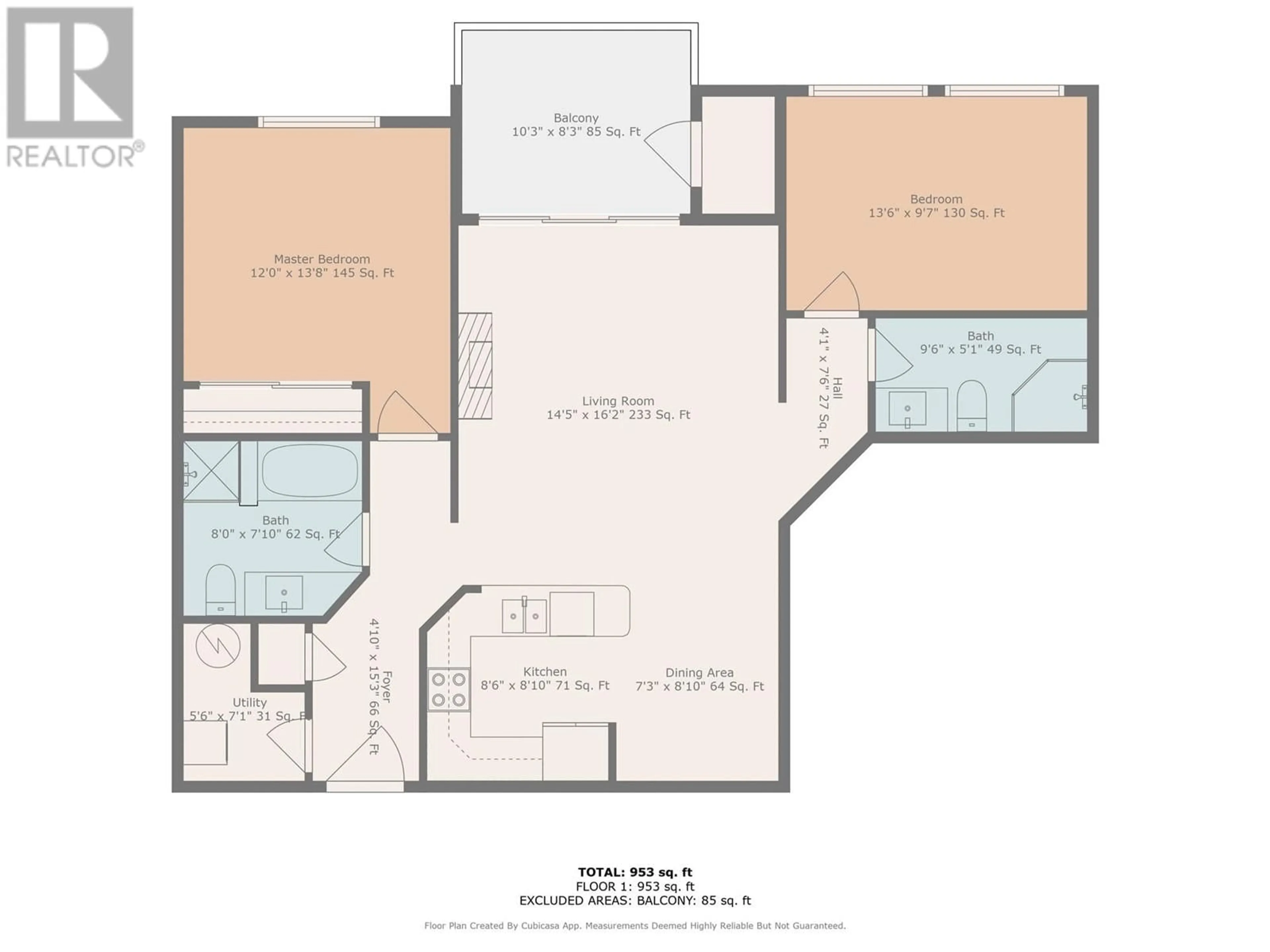 Floor plan for 2142 Vasile Road Unit# 214, Kelowna British Columbia V1Y6H5